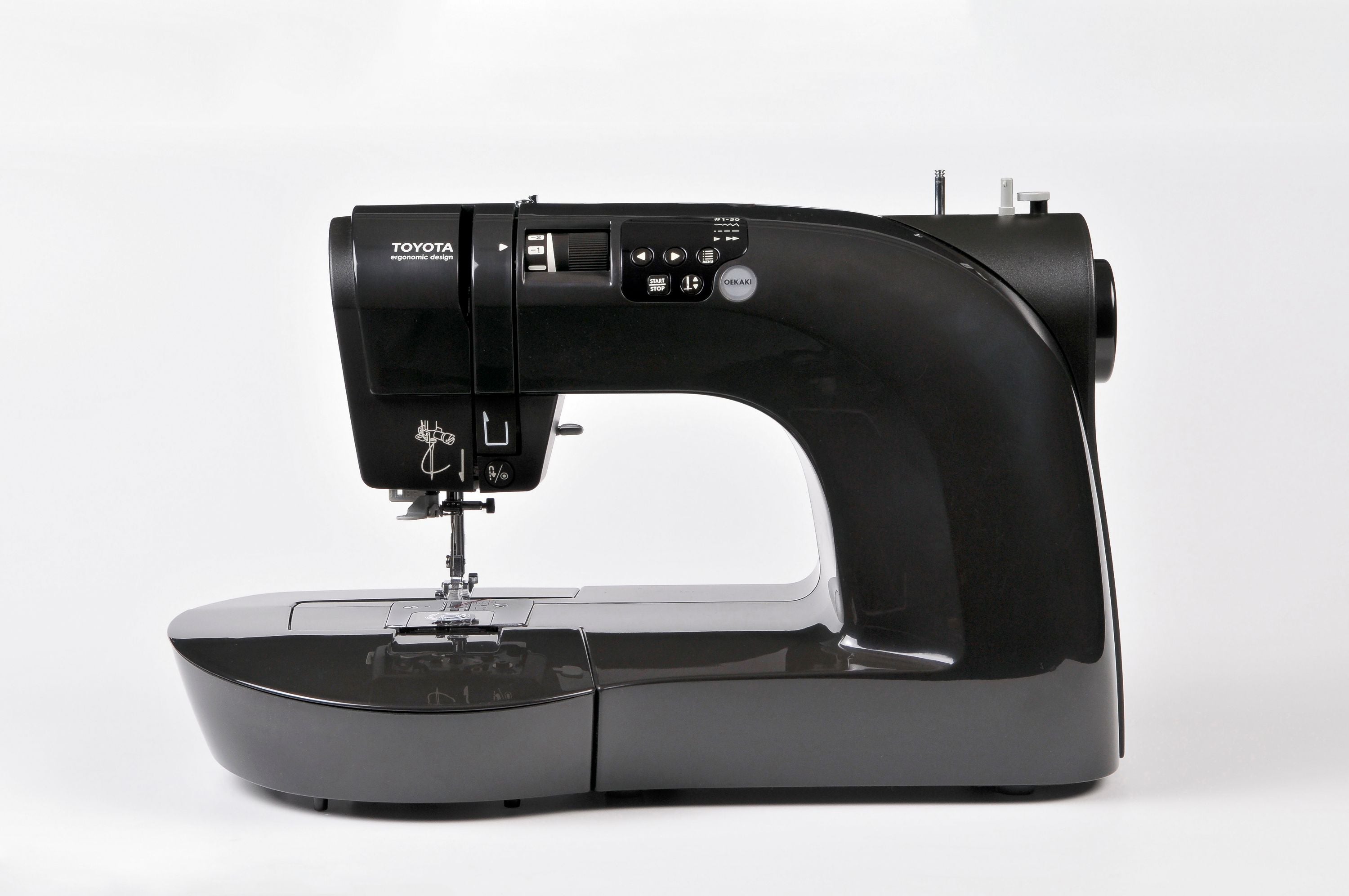 TOYOTA OEKAKI 50B - (black) - Computer-Nähmaschine