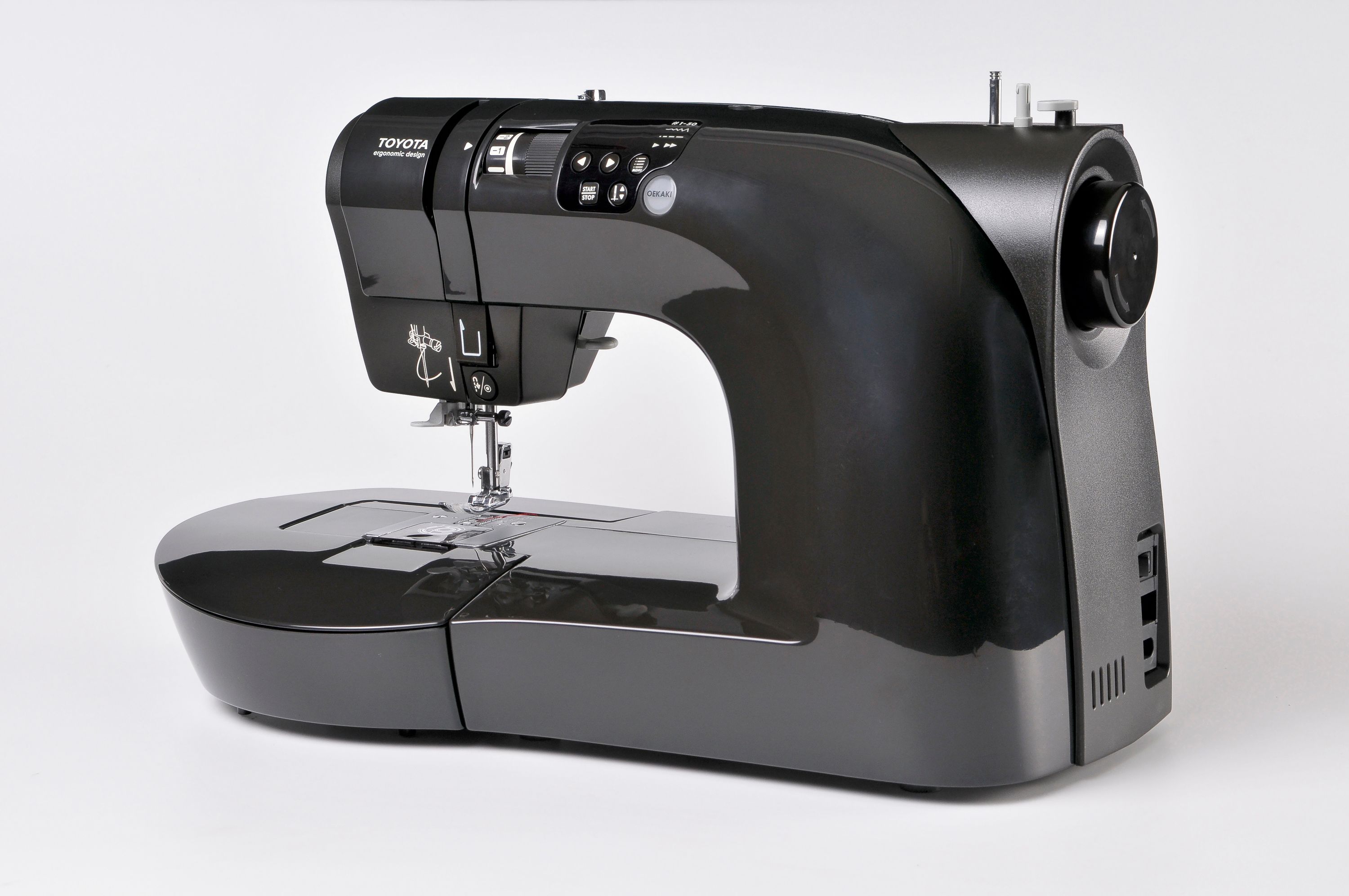 TOYOTA OEKAKI 50B - (black) - Computer-Nähmaschine