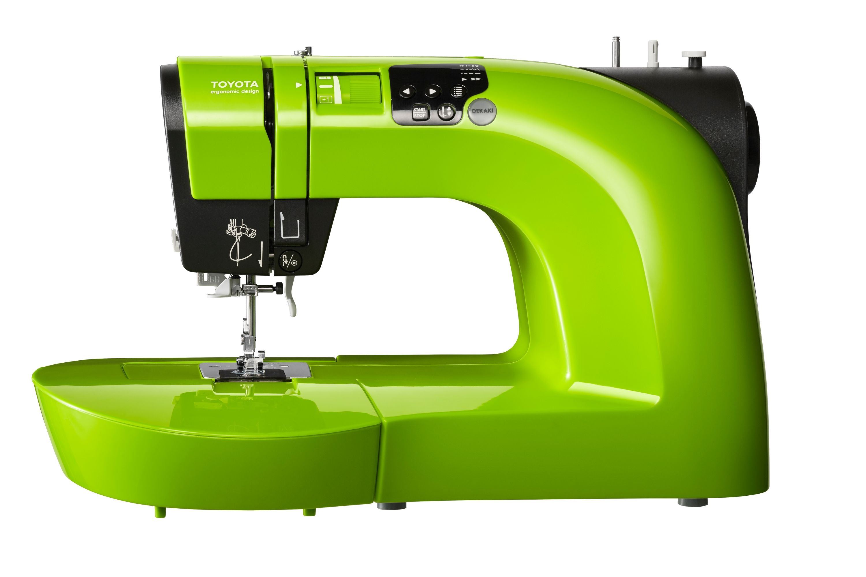 TOYOTA OEKAKI 50LG - (lime green) - Computer-Nähmaschine