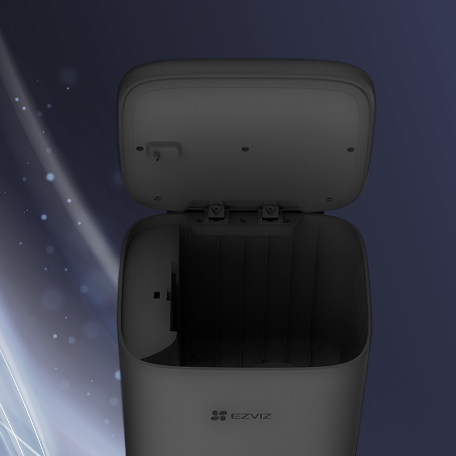 EZVIZ RE4P Saugroboter mit automatischer Staubentleerung, schwarz