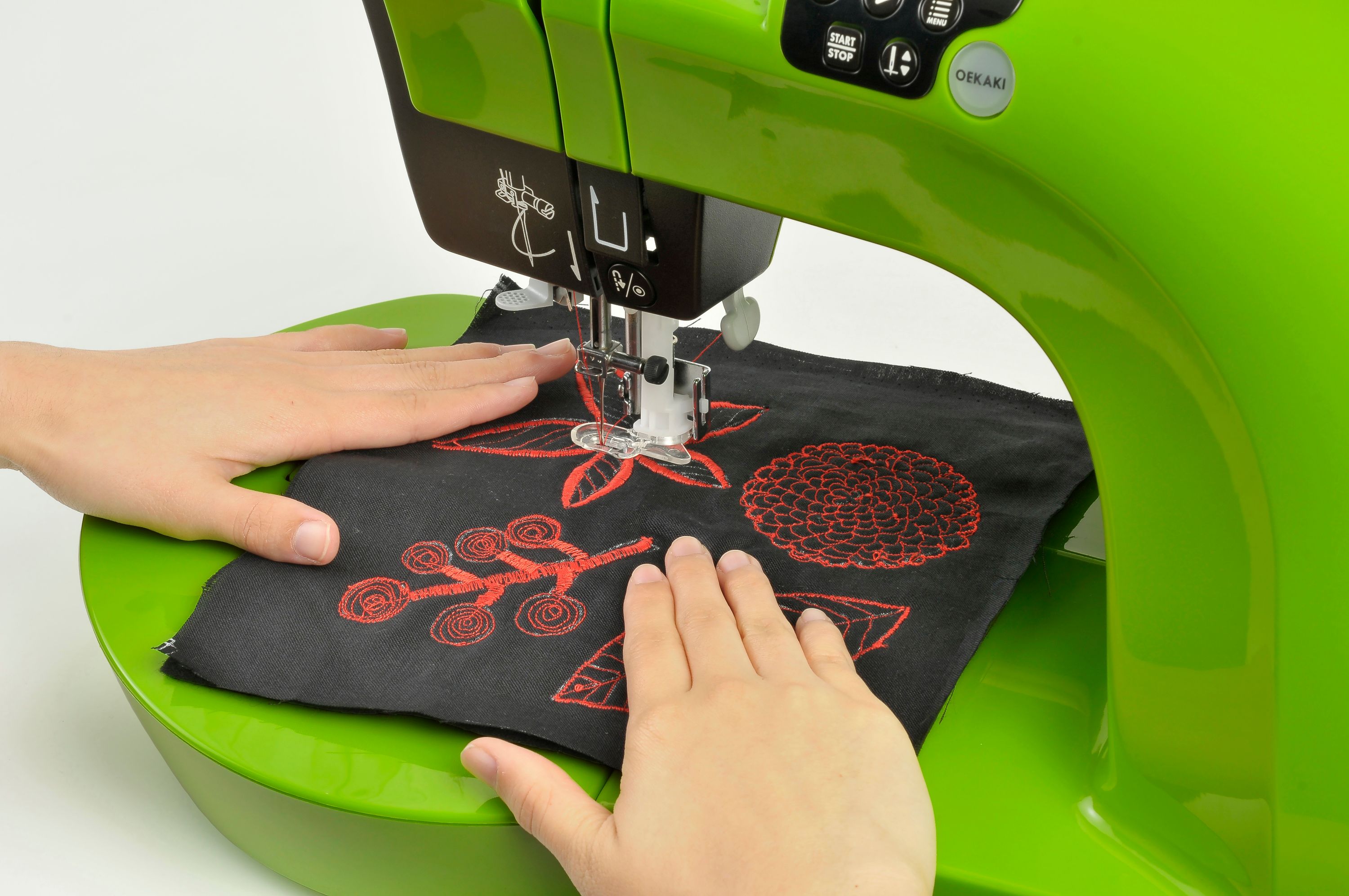 TOYOTA OEKAKI 50LG - (lime green) - Computer-Nähmaschine