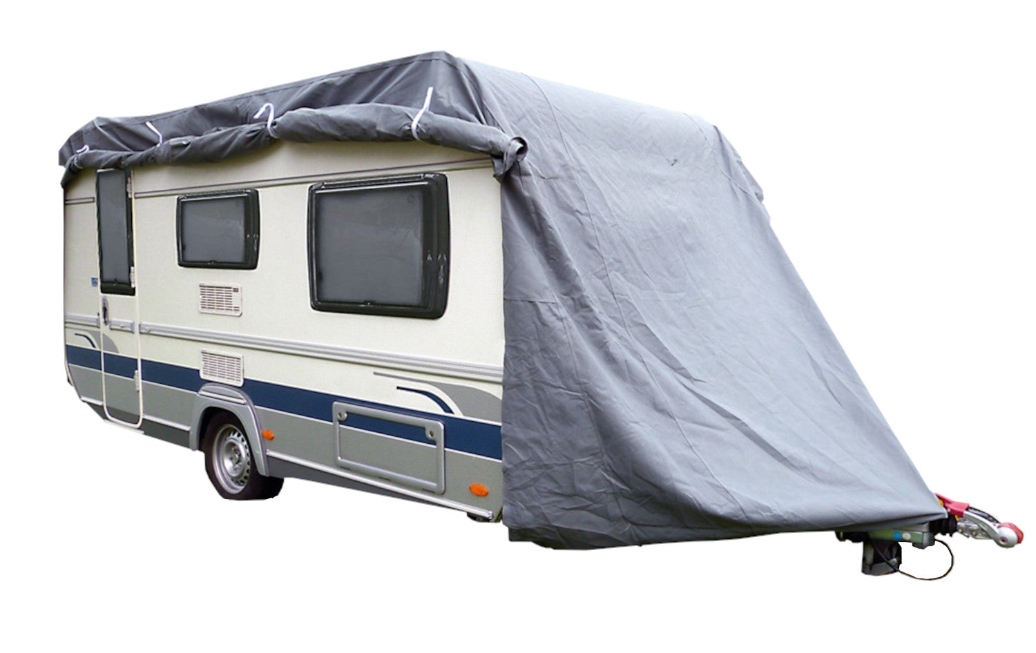 Green Yard Abdeckplane für Wohnwagen oder Wohnmobile Größe L, 610 x 250 x 220 cm