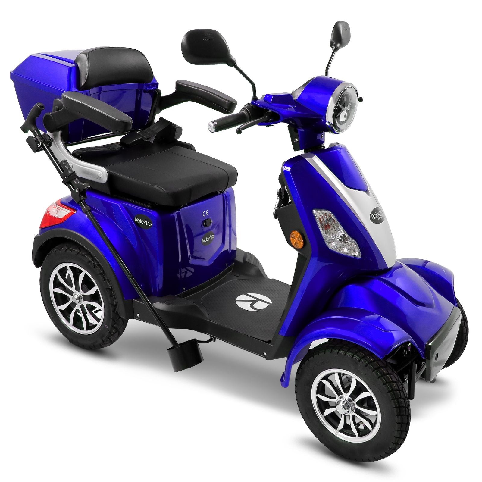 Rolektro E-Quad 25 V.3 Lithium, Blau, 25 kmh