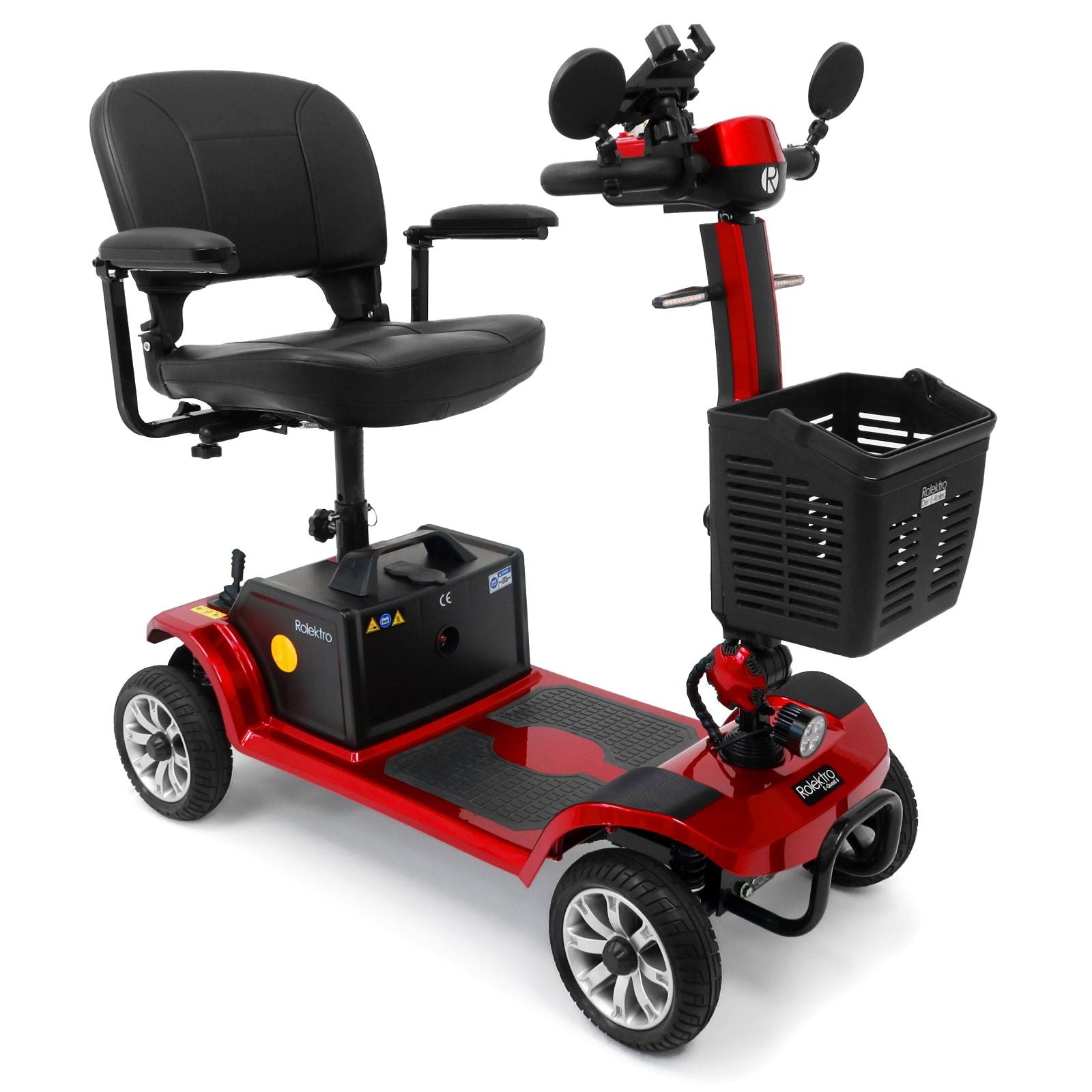 Rolektro E-Quad 6 V.2 Pro, Blei-Gel, Rot, 6 kmh