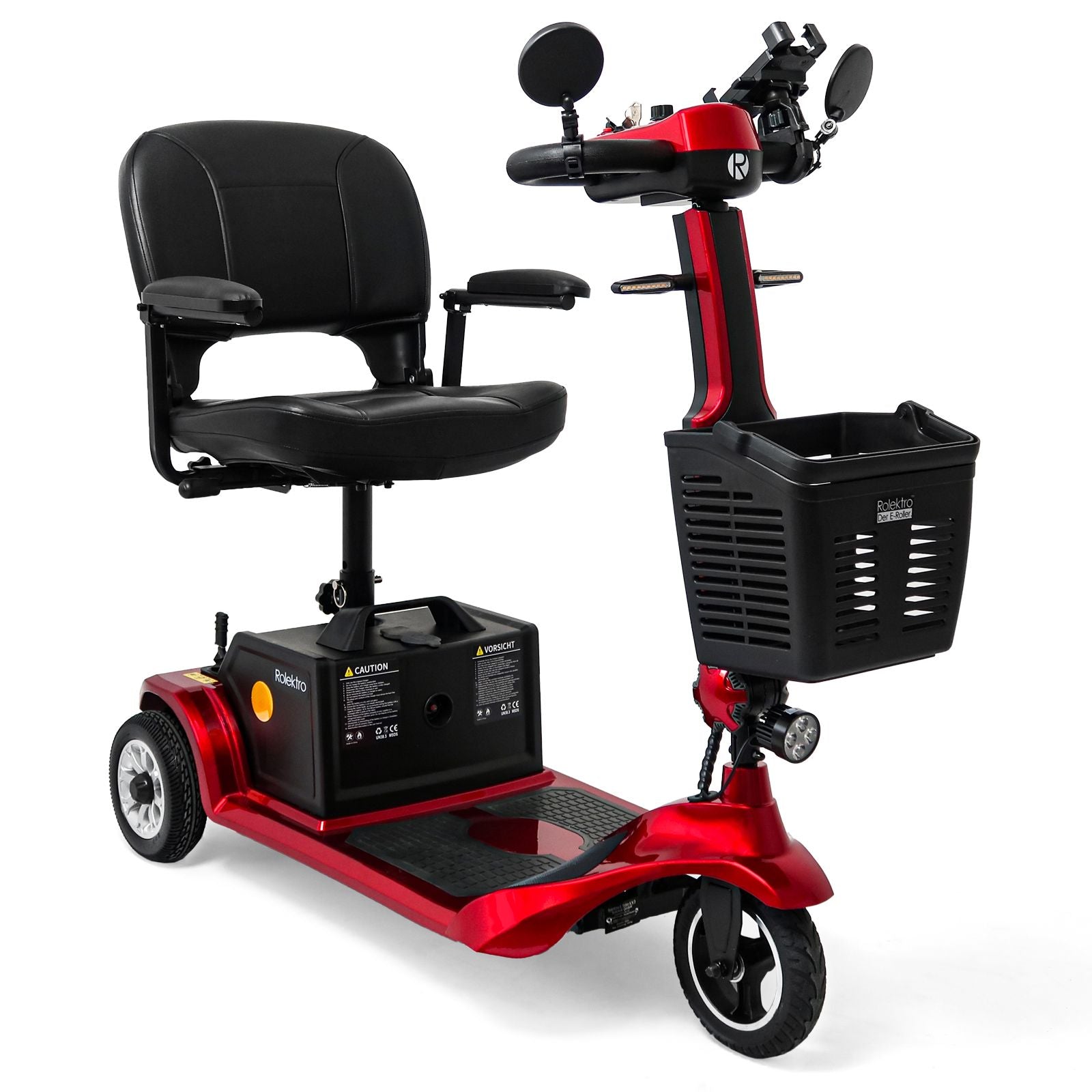Rolektro E-Trike 6 V.3 Lithium, Rot, 6 kmh