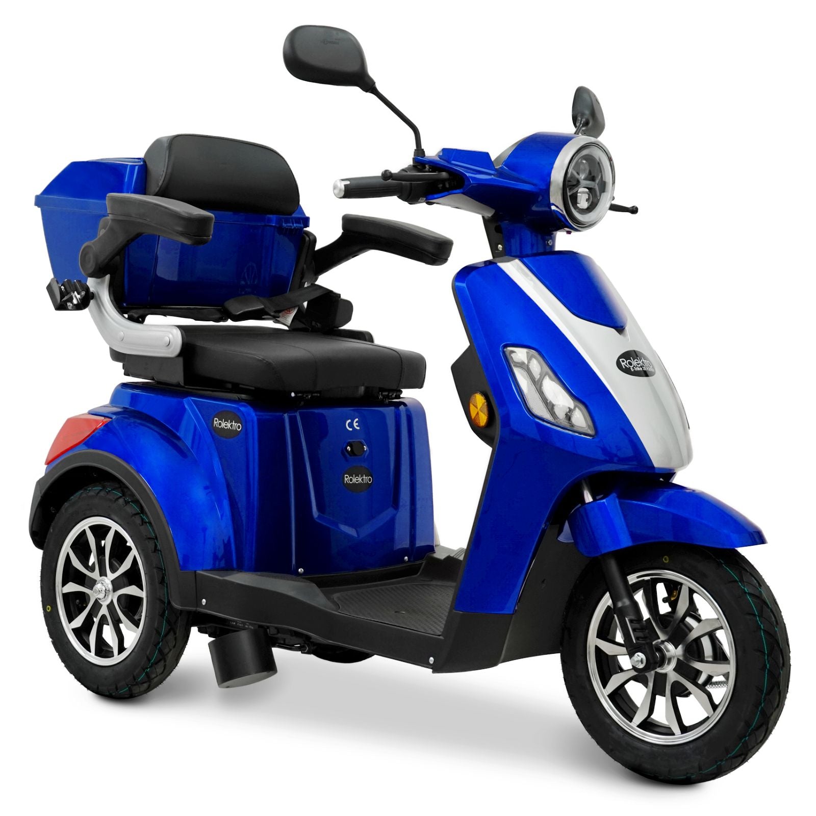 Rolektro E-Trike 25 V.2 Blei-Gel, R31, Blau, 25 km/h