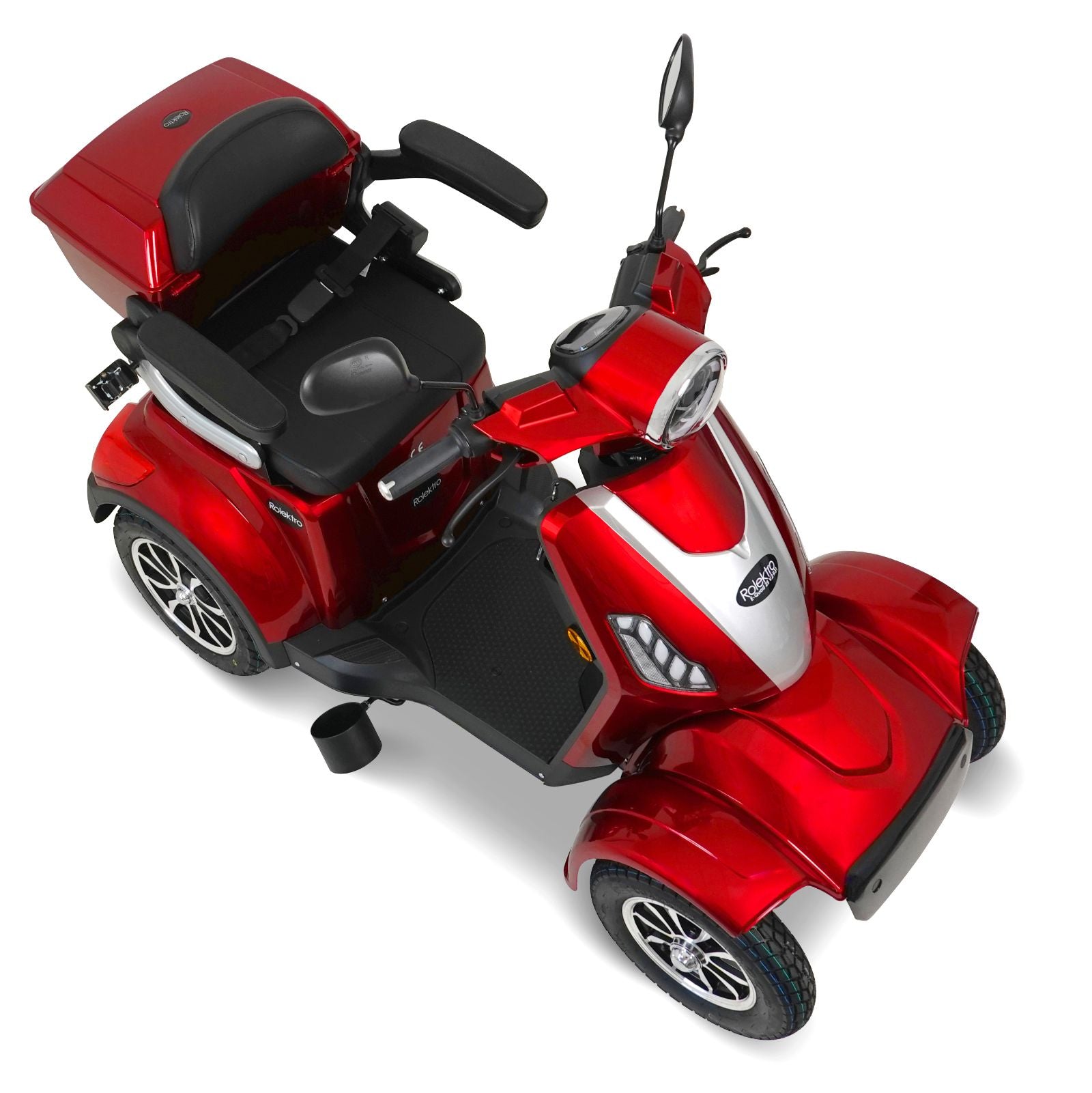 Rolektro E-Quad 15 V.2 Blei-Gel, R31, Rot, 15 kmh