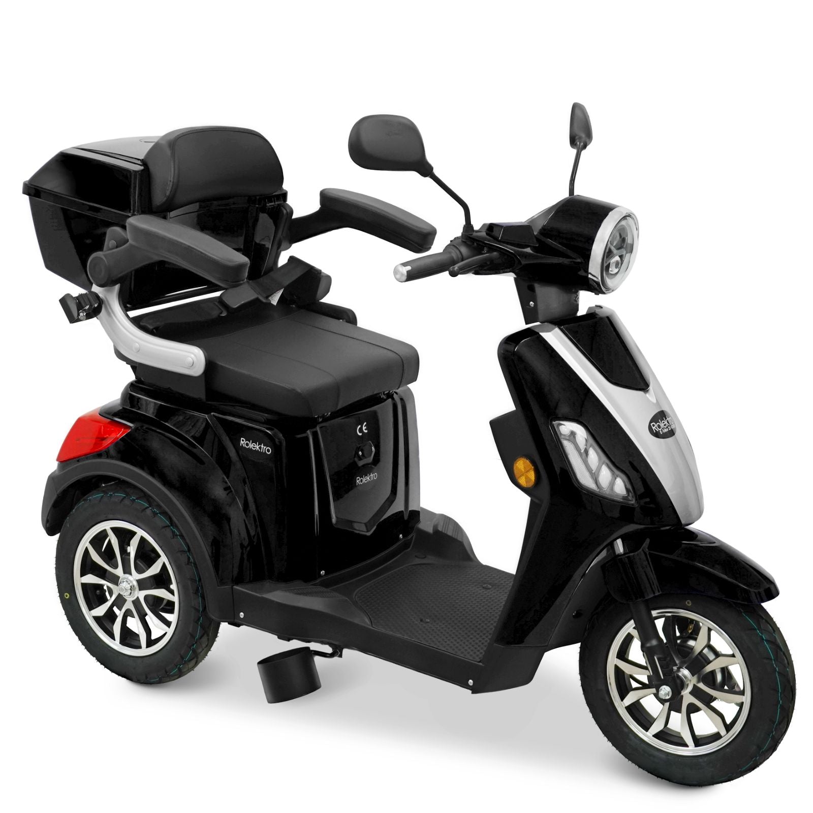 Rolektro E-Trike 25 V.2 Blei-Gel, R31, Schwarz, 25 kmh