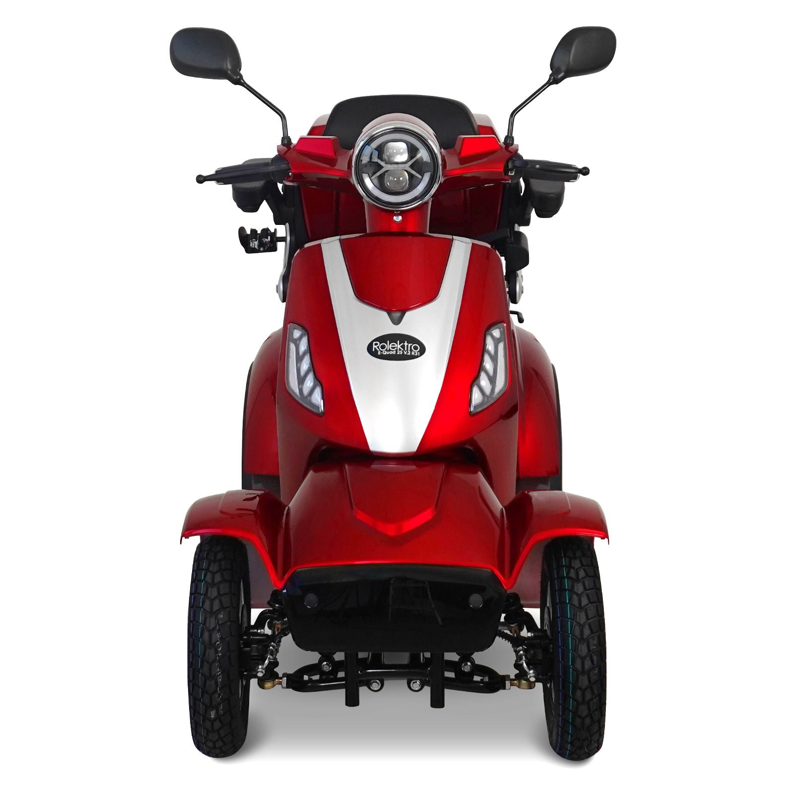 Rolektro E-Quad 25 V.2 Blei-Gel, R31, Rot, 25 kmh