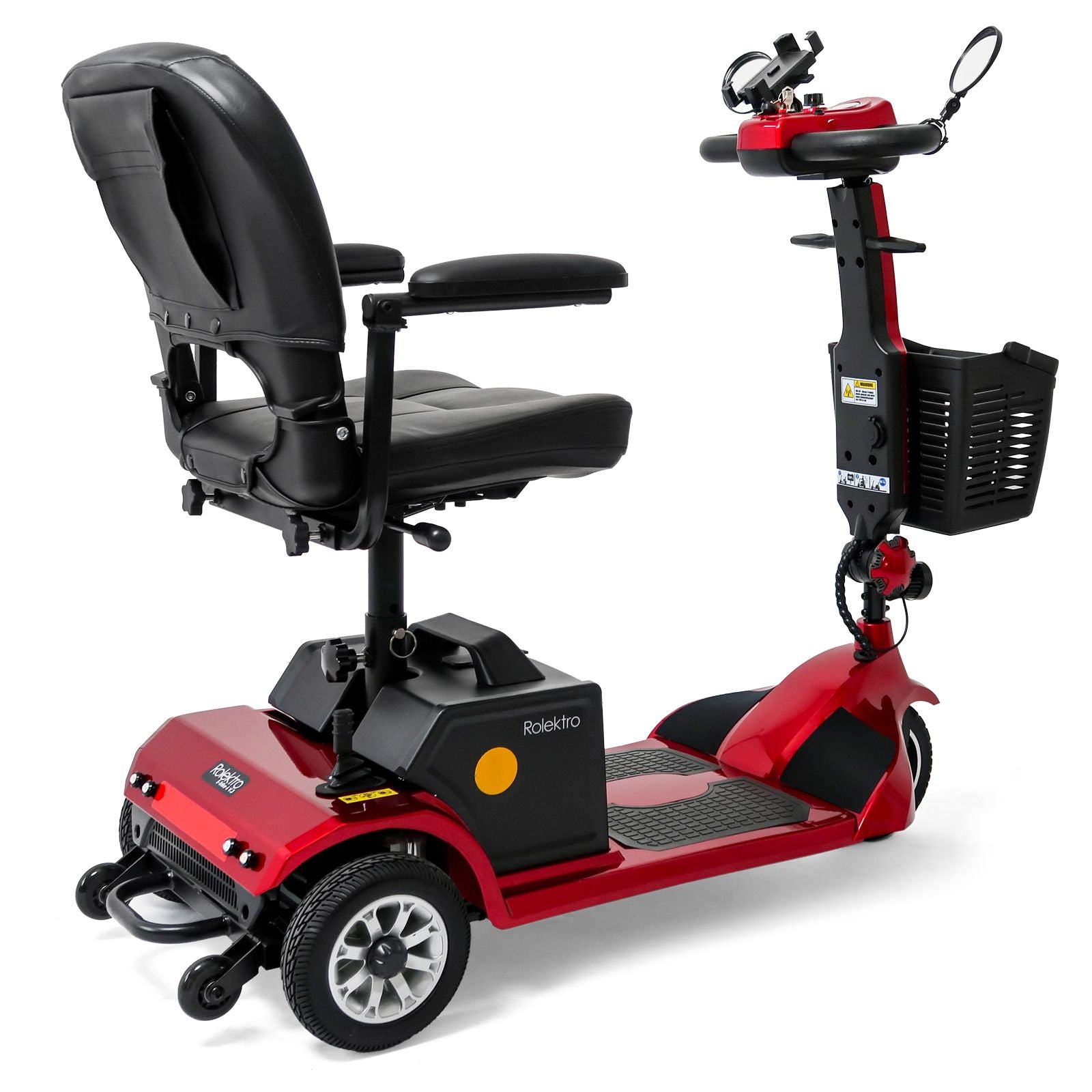Rolektro E-Trike 6 V.3 Lithium, Rot, 6 kmh