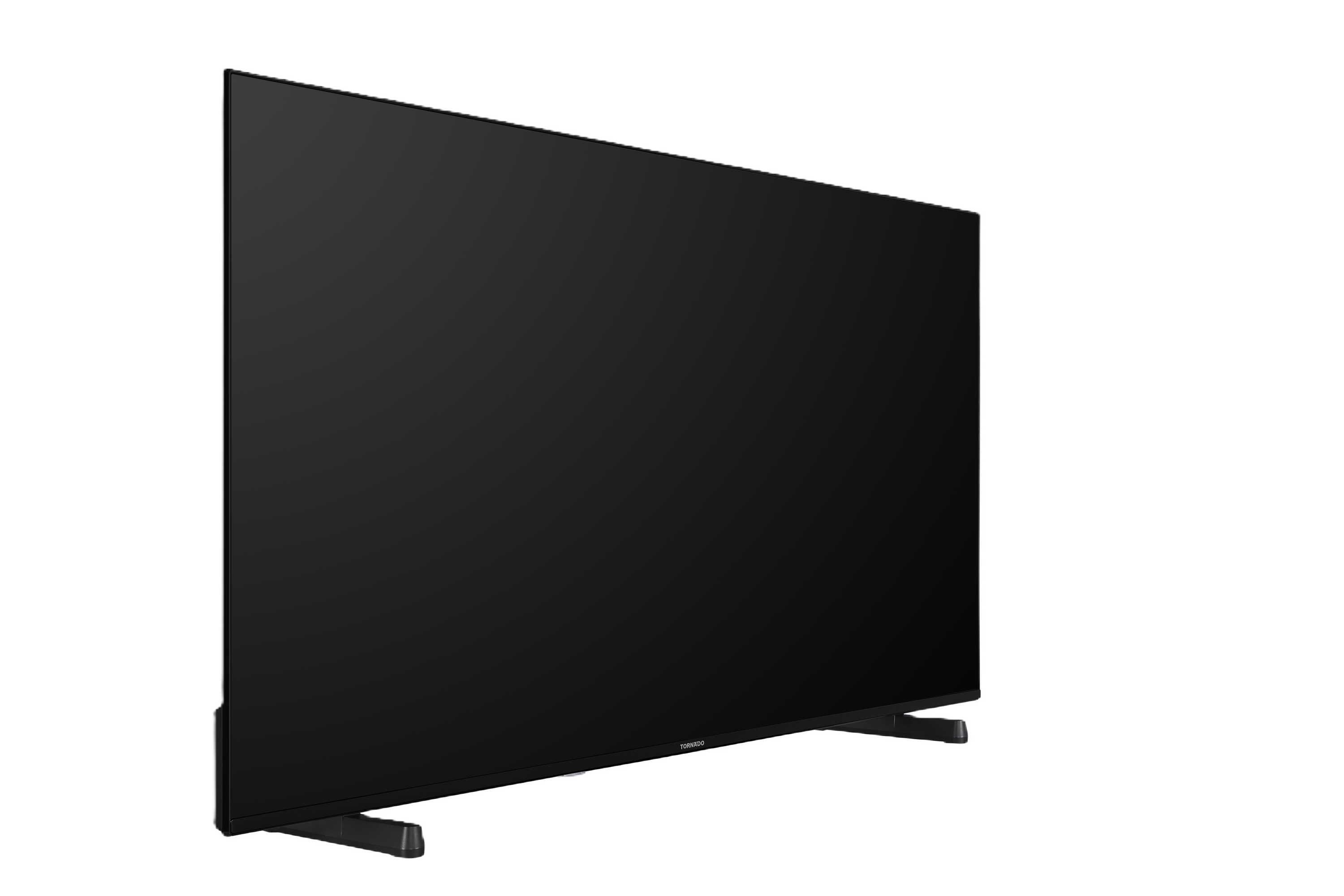 Tornado LINUX Smart TV 55 Zoll 4K Ultra HD, Rahmenlos, mit integriertem Receiver