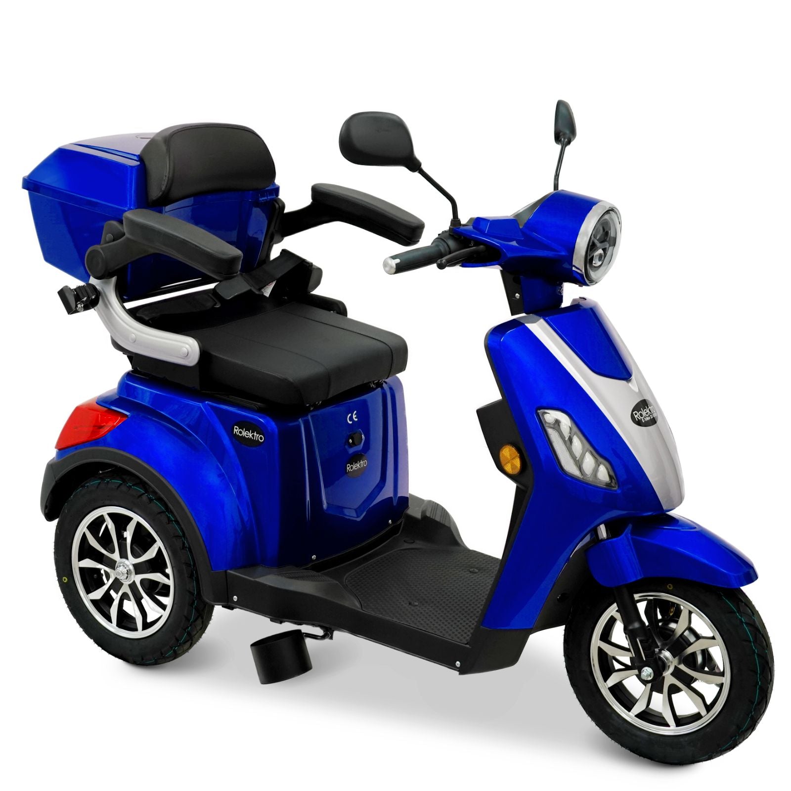 Rolektro E-Trike 25 V.2 Blei-Gel, R31, Blau, 25 km/h