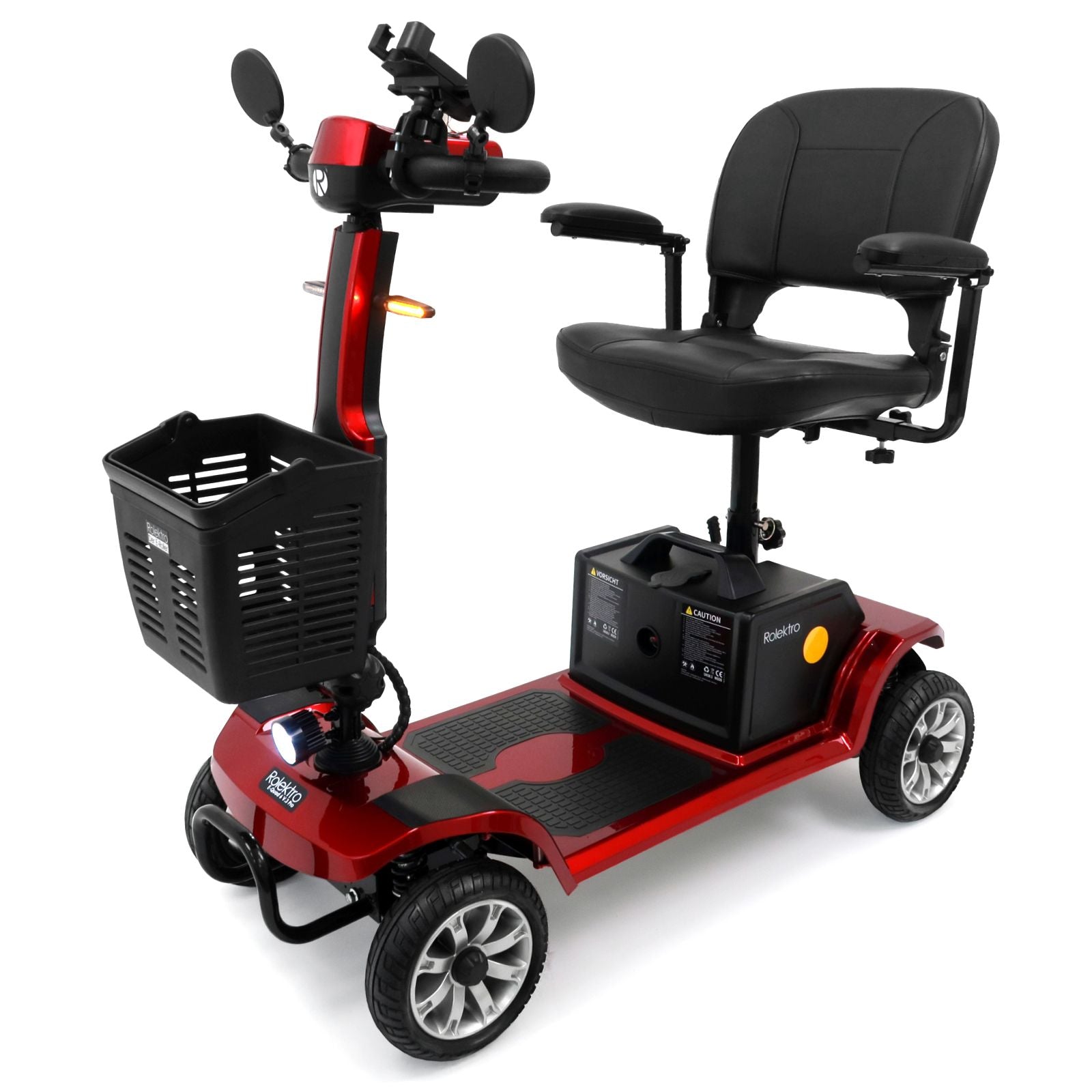 Rolektro E-Quad 6 V.3 Pro, Lithium, Rot, 6 kmh