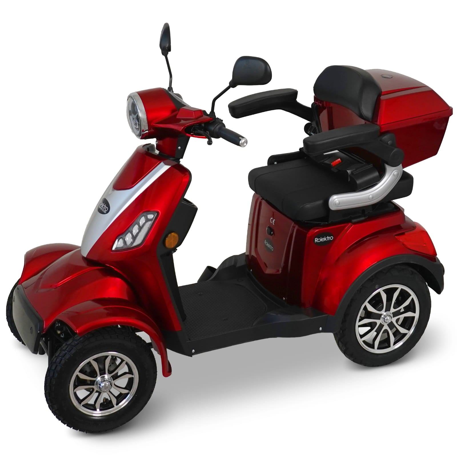 Rolektro E-Quad 15 V.3 Lithium, Rot, 15 kmh