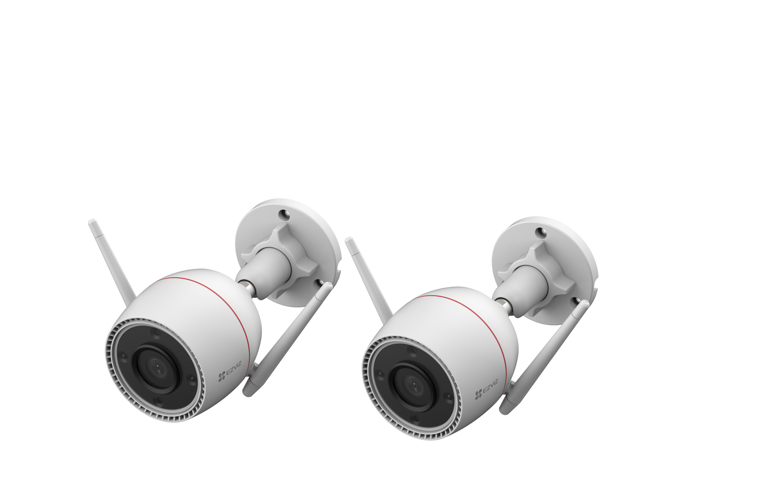 EZVIZ H3C 3MP WLAN Smart Home Kamera, 2er-Set