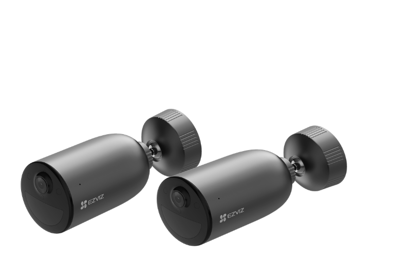EZVIZ EB3 2K - kabellose Smart-Home-Kamera mit Akkubetrieb, 2er-Set