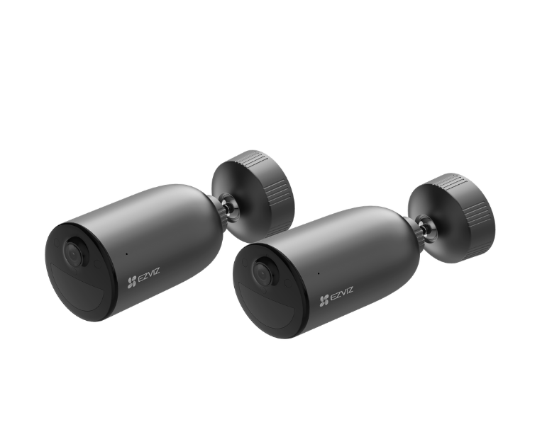 EZVIZ EB3 2K - kabellose Smart-Home-Kamera mit Akkubetrieb, 2er-Set