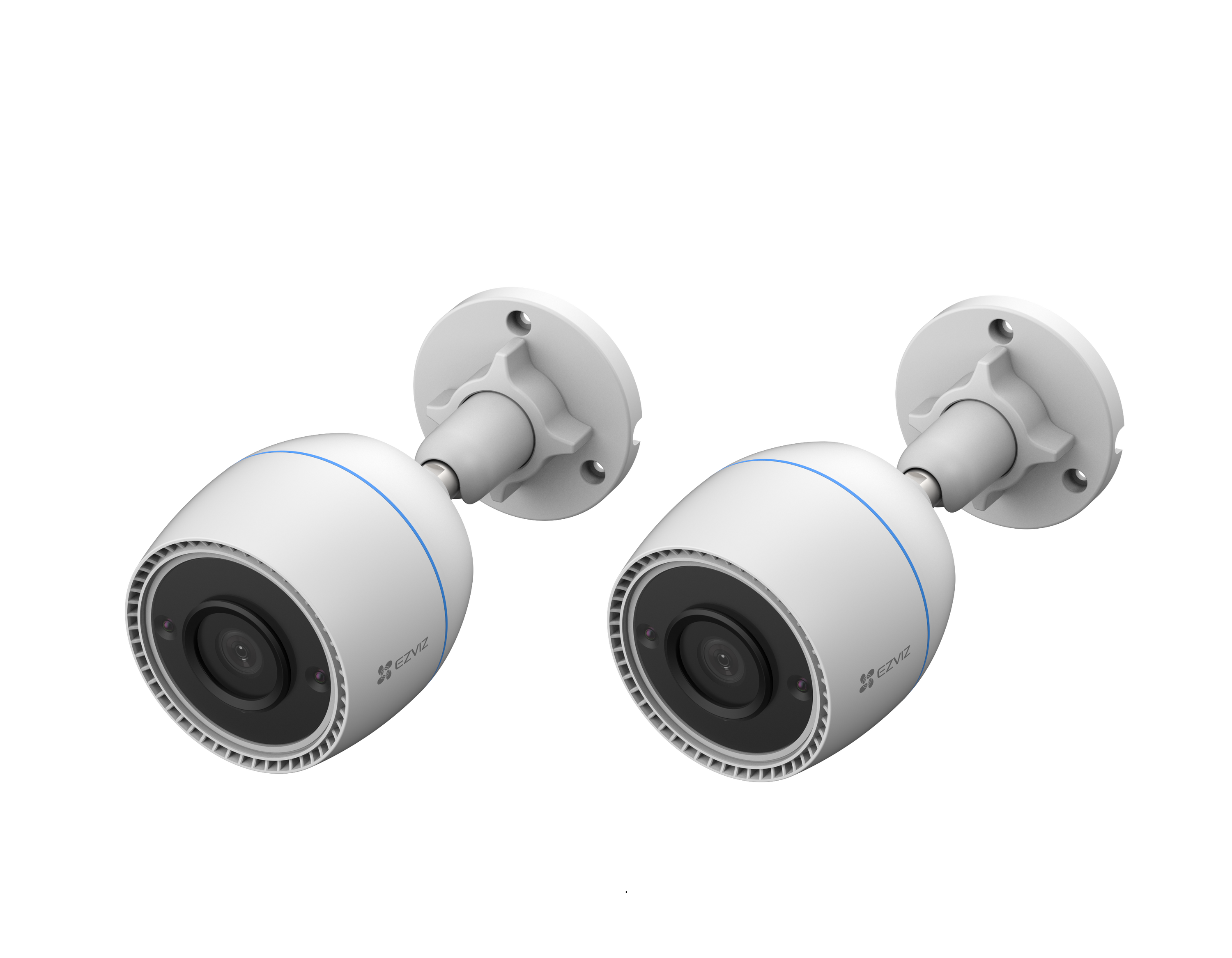 EZVIZ H3C 2MP WLAN Smart Home Kamera, 2er-Set