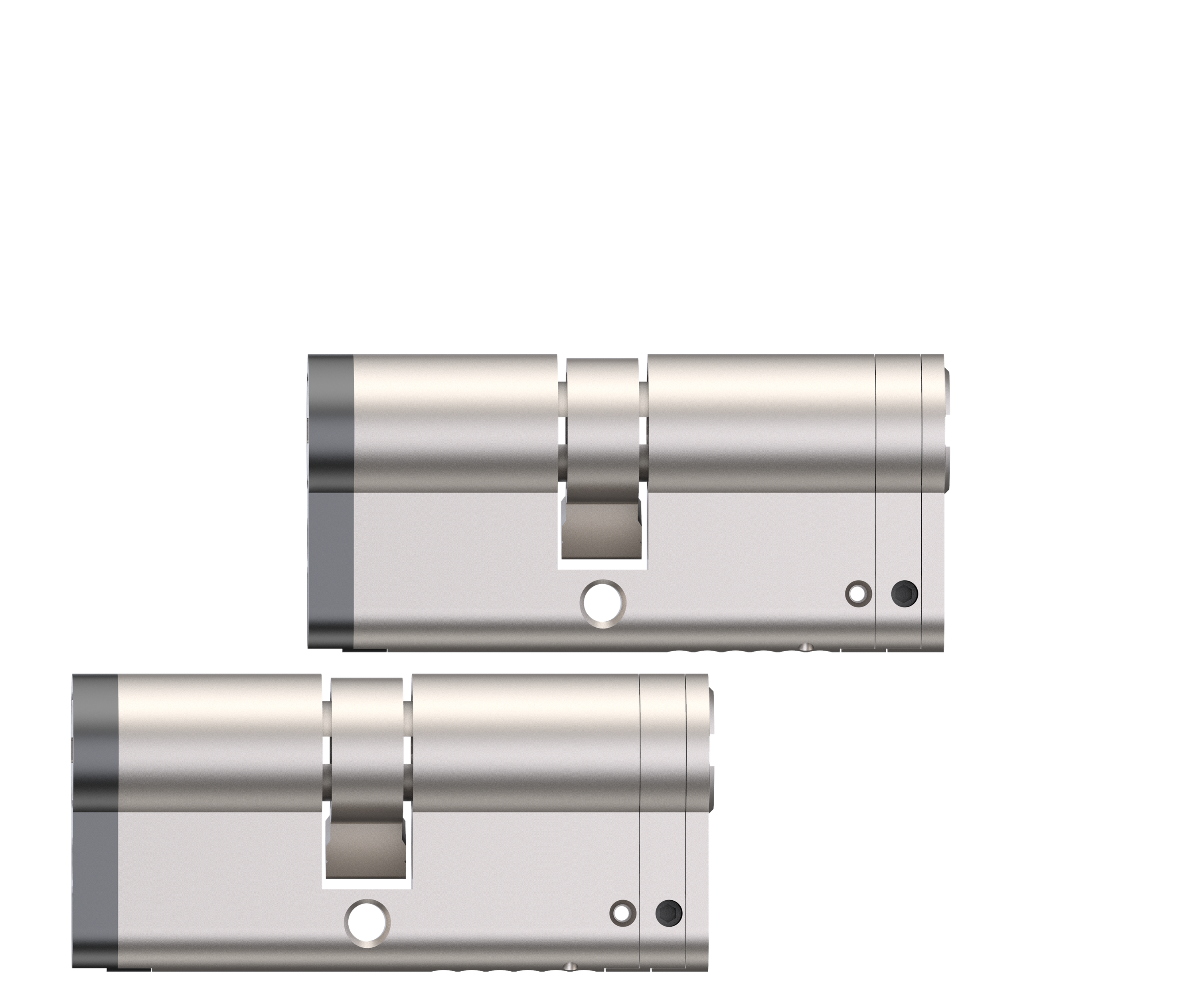 EZVIZ Smart Home verstellbarer Schließzylinder, Türstärke 40mm-110mm, 2er-Set
