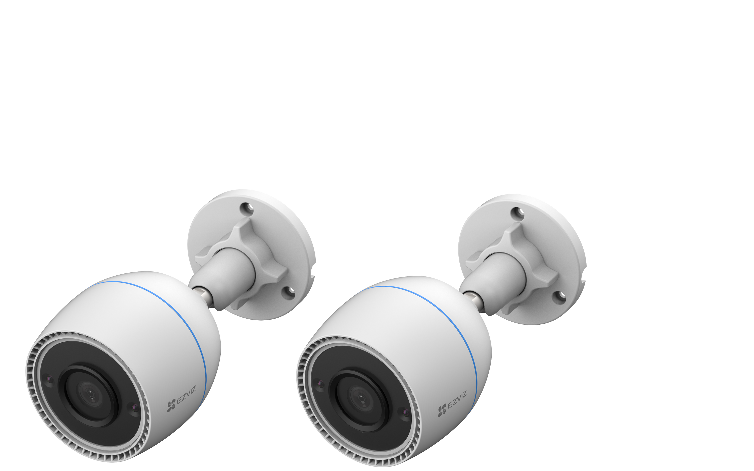 EZVIZ H3C 2MP WLAN Smart Home Kamera, 2er-Set