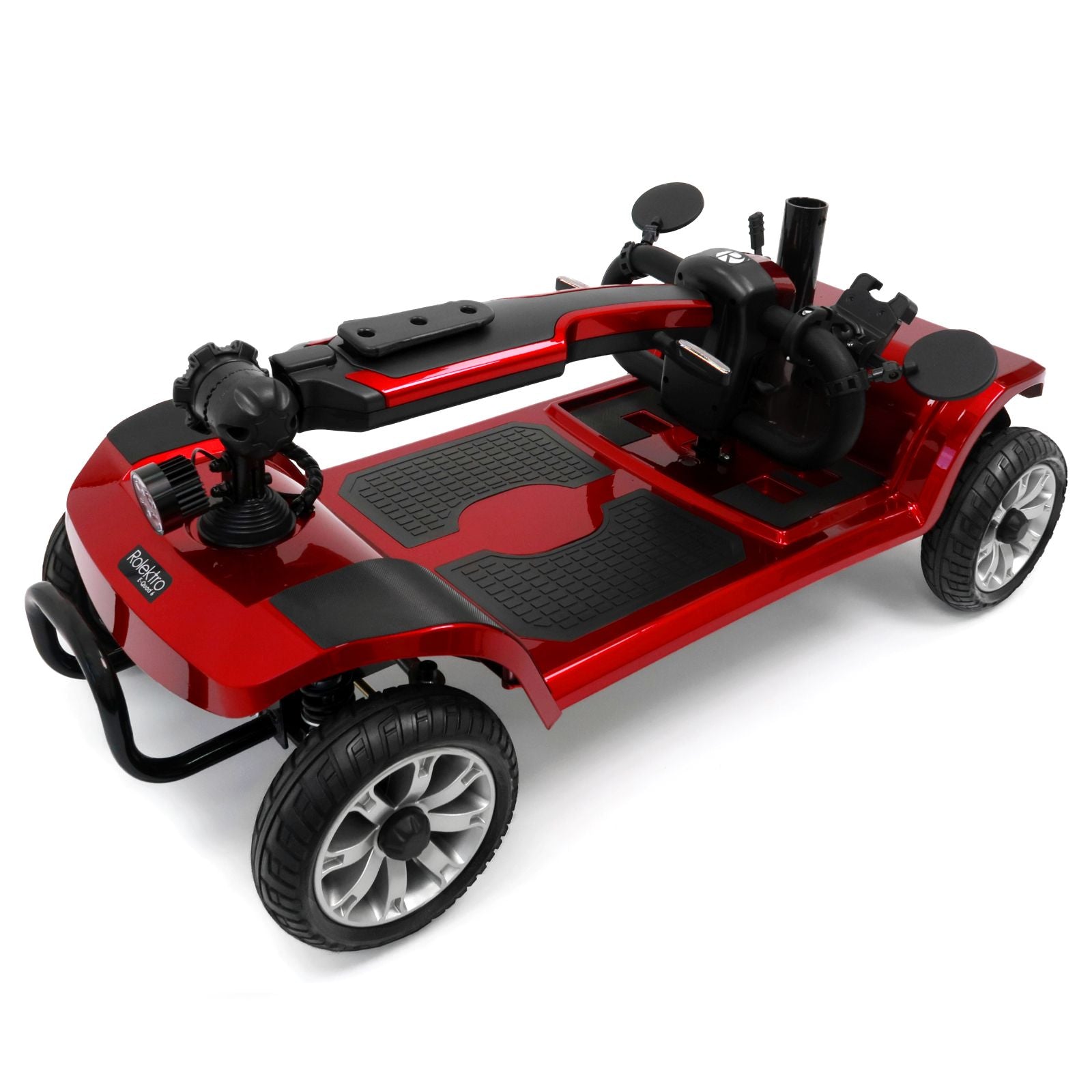 Rolektro E-Quad 6 V.2 Pro, Blei-Gel, Rot, 6 kmh