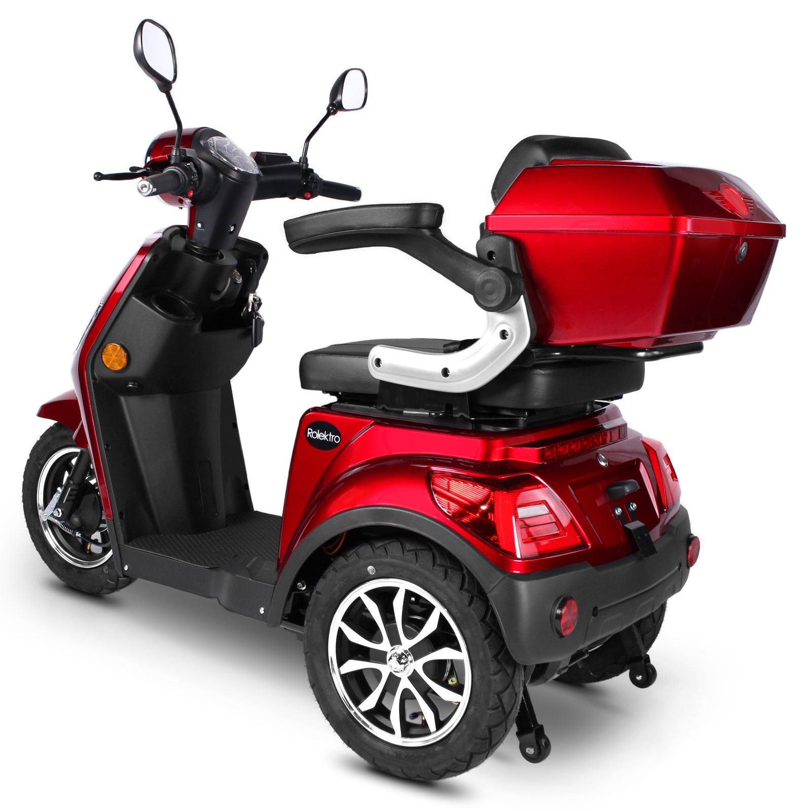 Rolektro E-Trike 15 V.2 Blei-Gel, R31, Rot, 15 km/h