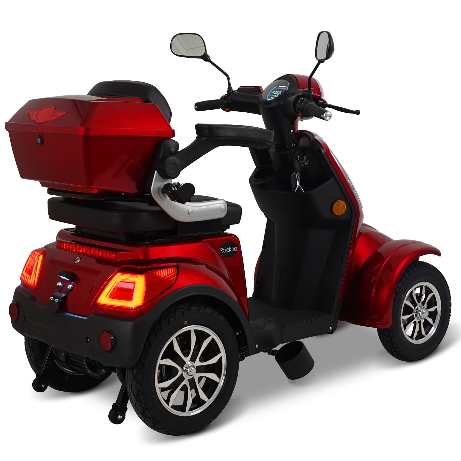 Rolektro E-Quad 15 V.3 Lithium, Rot, 15 kmh