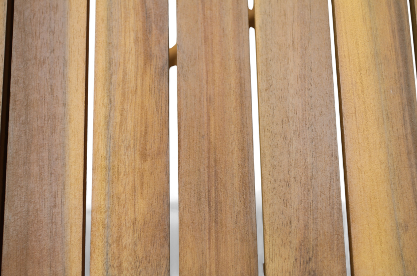 Faltbarer Gartentablett-Tisch aus Akazienholz, ca. 68 x 44 x 74 cm