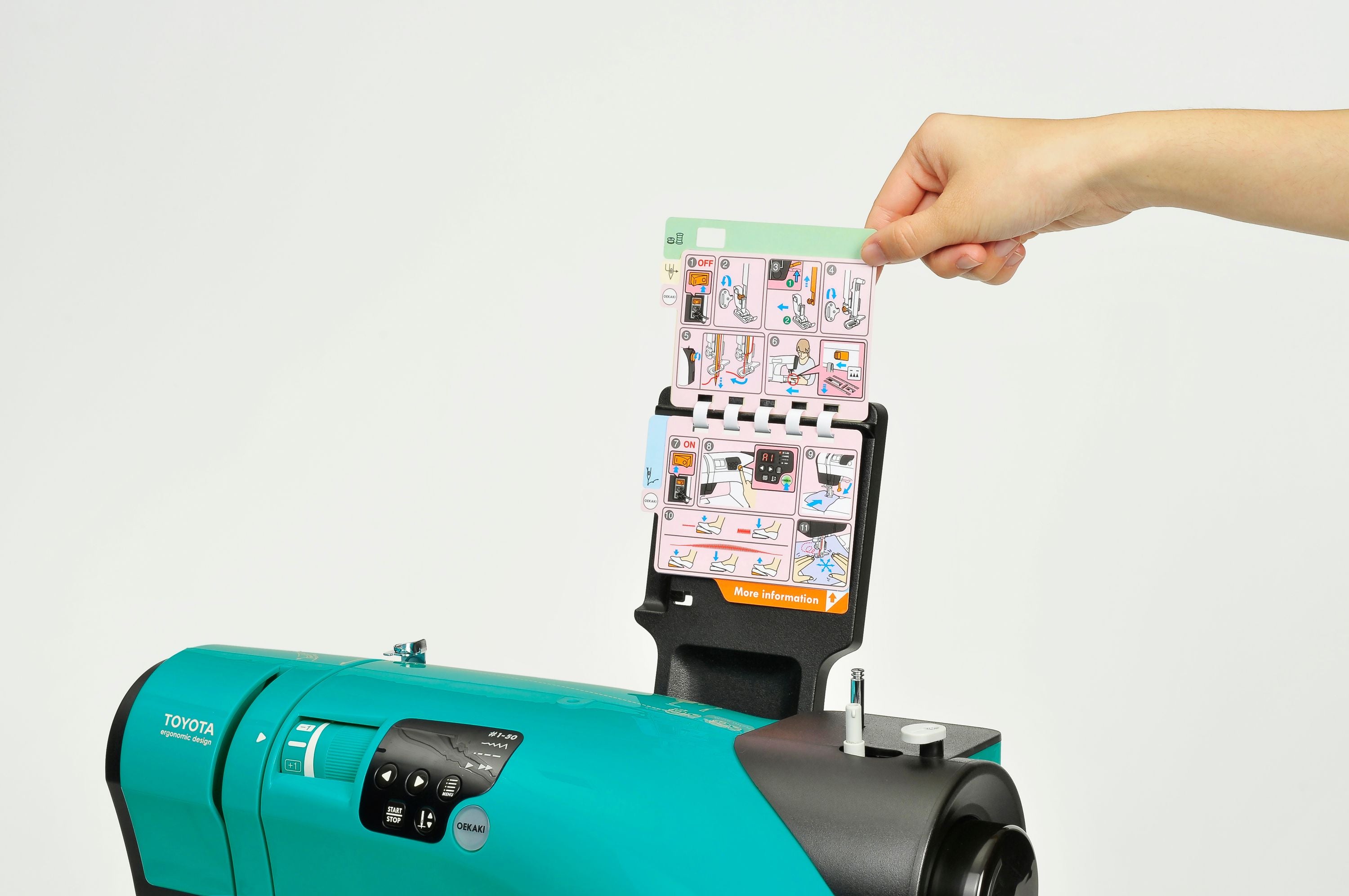 TOYOTA OEKAKI 50Q - (Quilt) - Computer-Nähmaschine