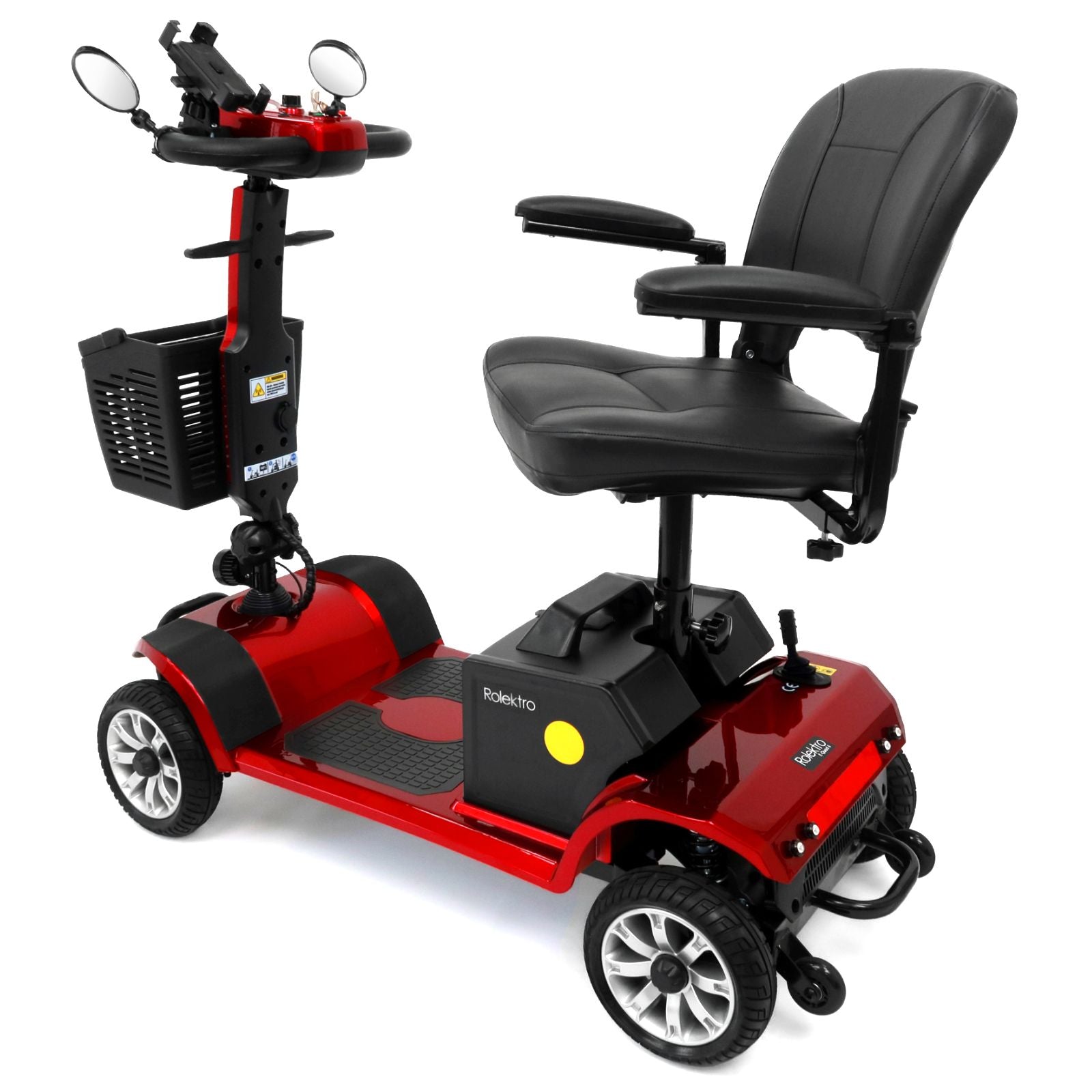 Rolektro E-Quad 6 V.2 Pro, Blei-Gel, Rot, 6 kmh