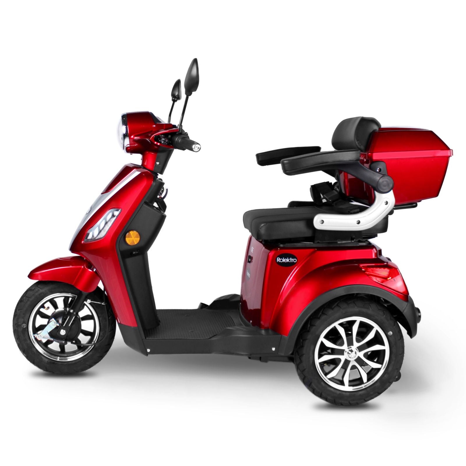 Rolektro E-Trike 15 V.2 Blei-Gel, R31, Rot, 15 km/h
