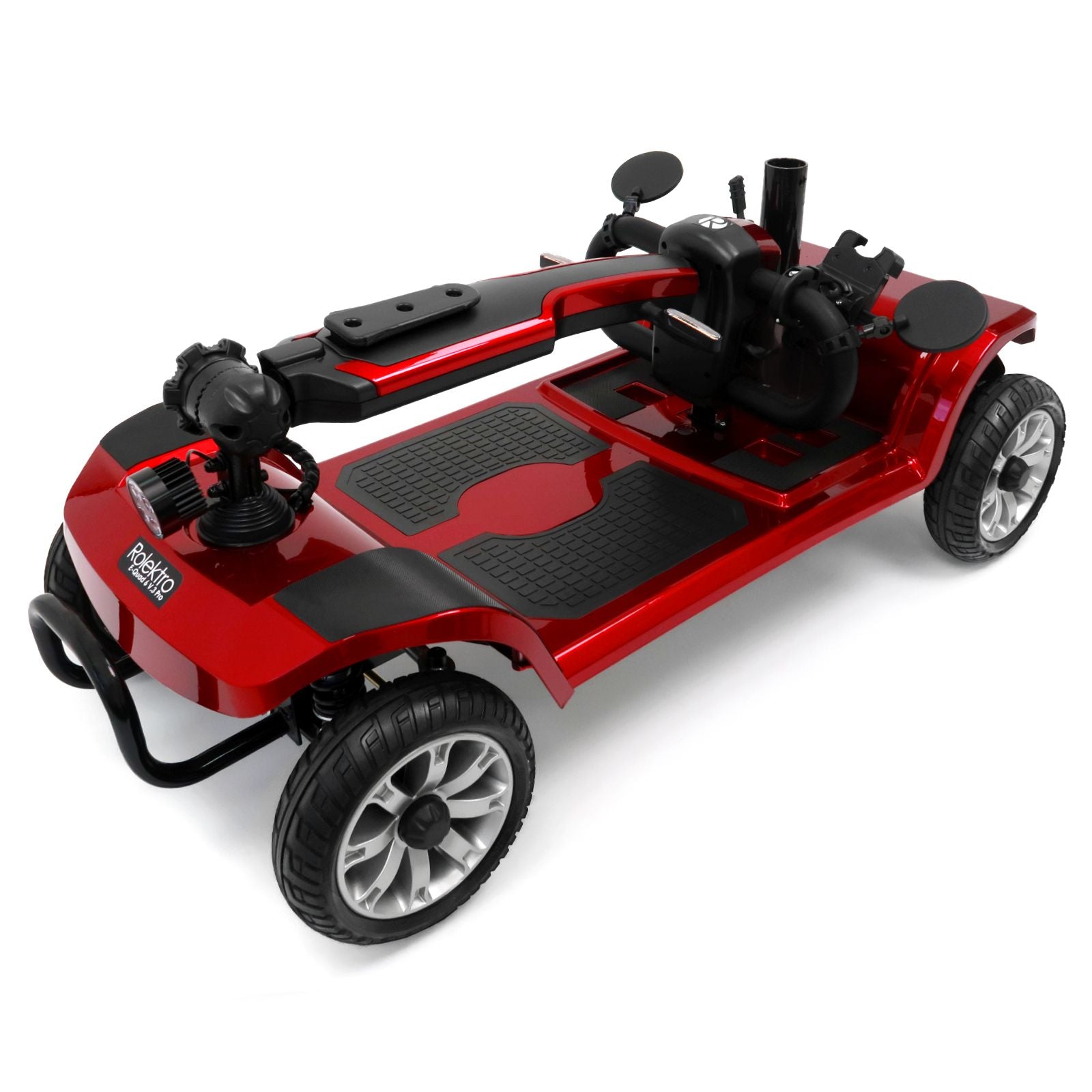 Rolektro E-Quad 6 V.3 Pro, Lithium, Rot, 6 kmh