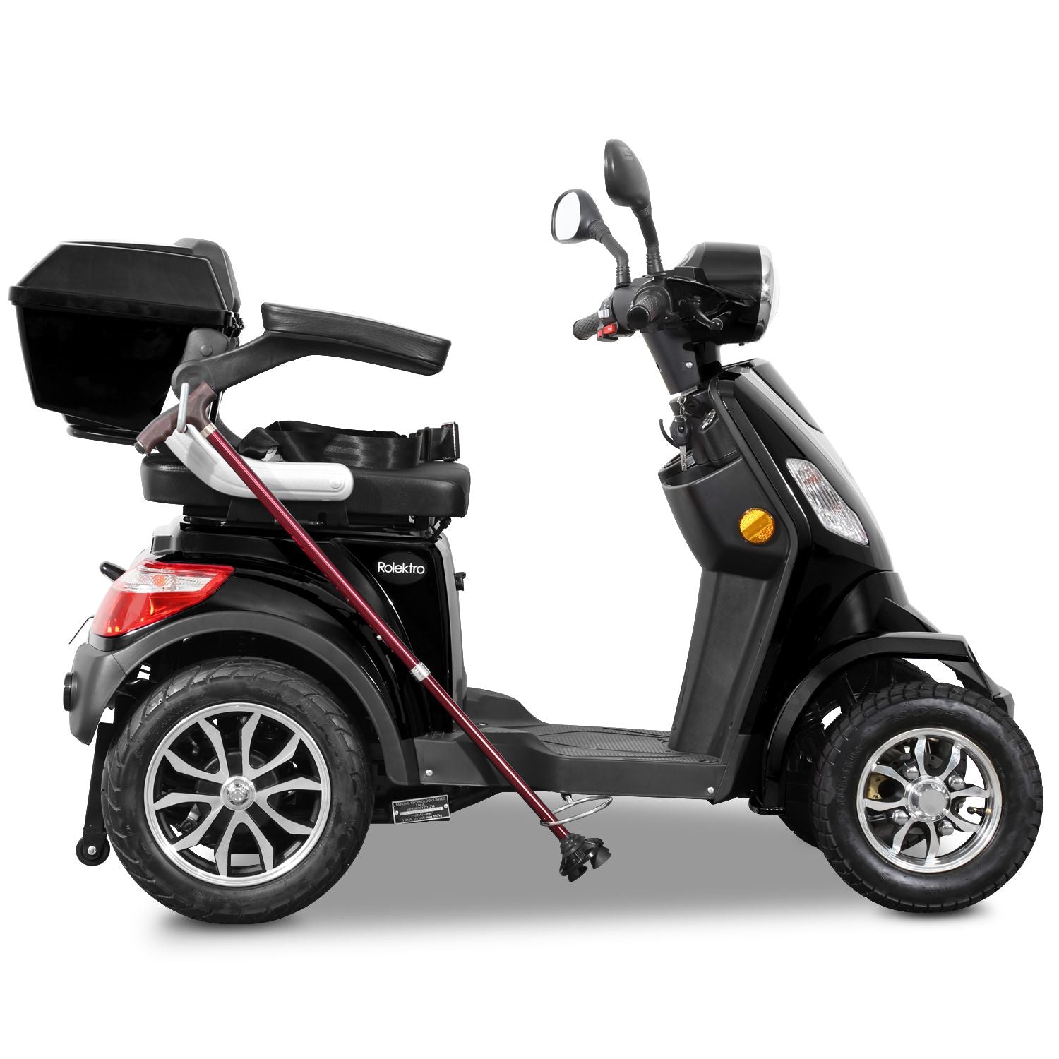 Rolektro E-Quad 25 V.2 Blei-Gel, Schwarz, 25 km/h