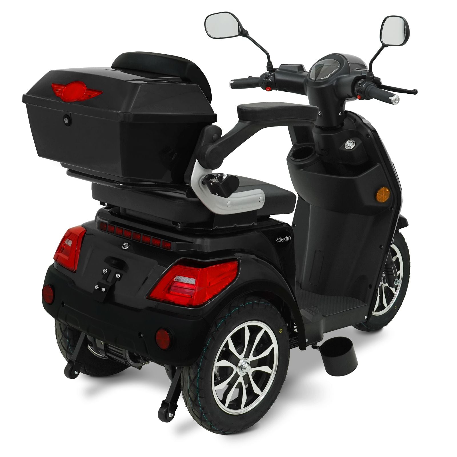 Rolektro E-Trike 25 V.2 Blei-Gel, R31, Schwarz, 25 kmh