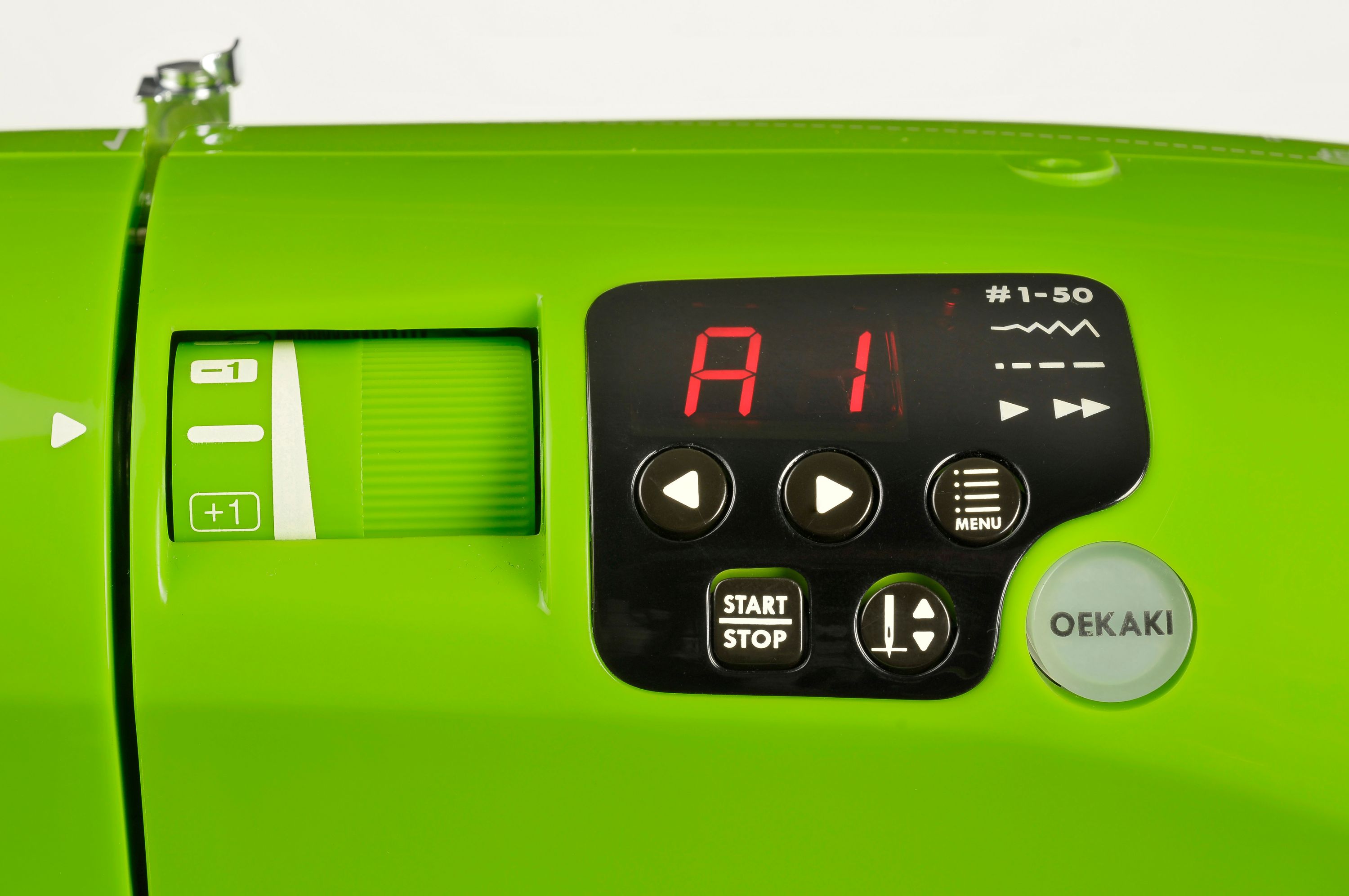 TOYOTA OEKAKI 50LG - (lime green) - Computer-Nähmaschine