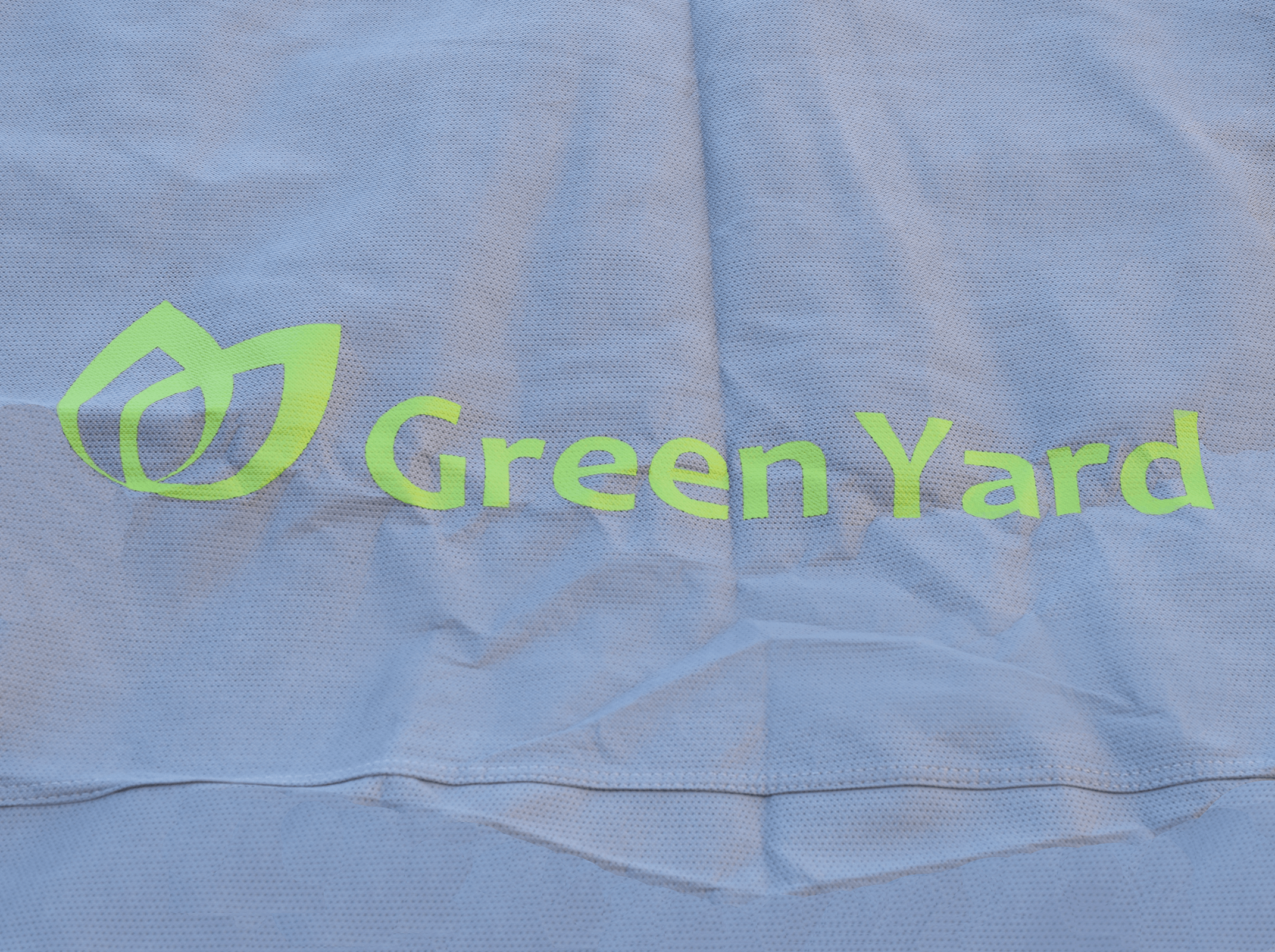 GreenYard® Wohnwagen Abdeckplane mit Reflektoren Größe XXL | 730 x 250 x 220 cm