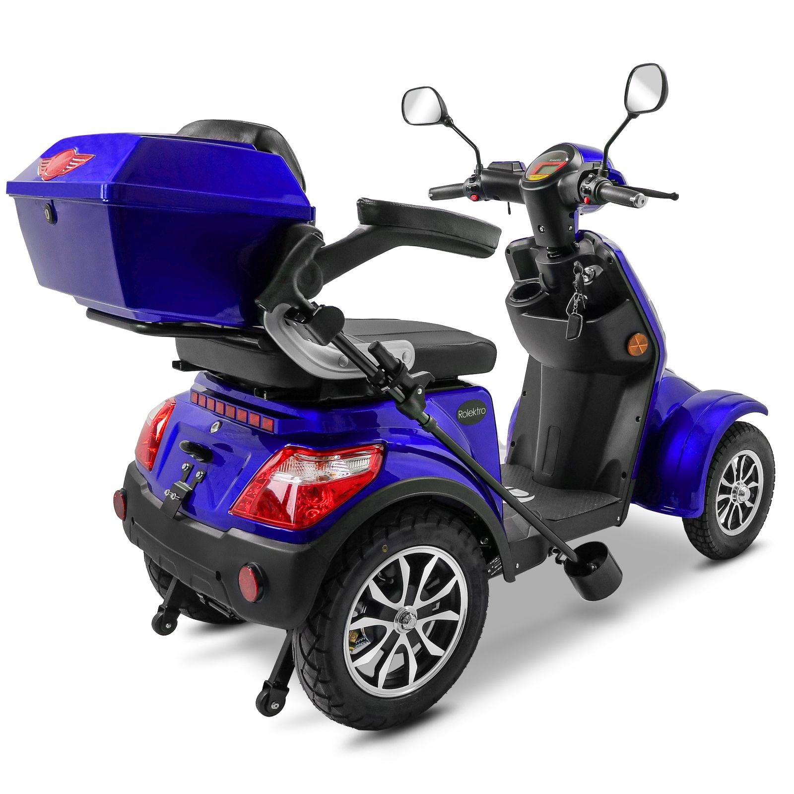 Rolektro E-Quad 25 V.3 Lithium, Blau, 25 kmh