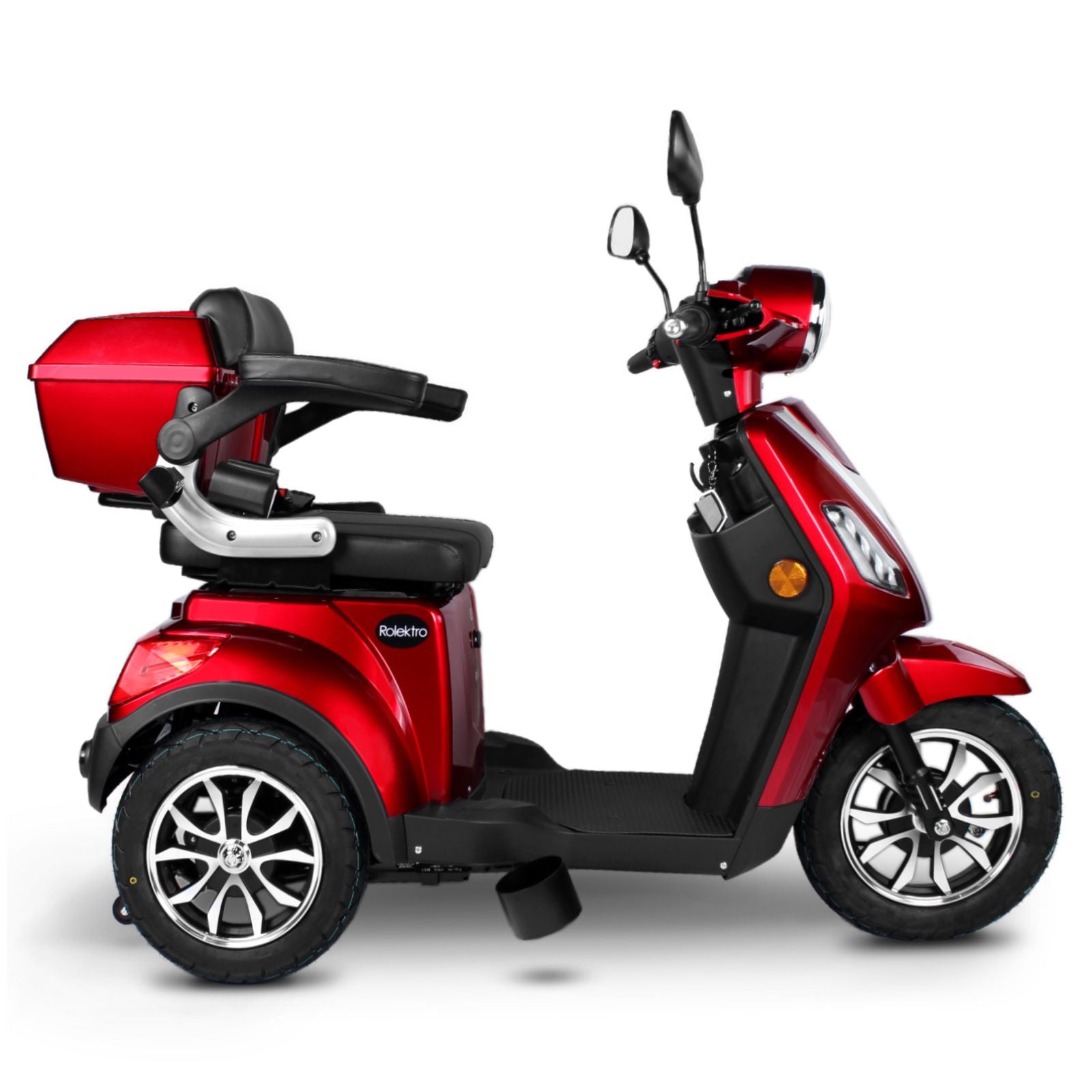 Rolektro E-Trike 15 V.2 Blei-Gel, R31, Rot, 15 km/h