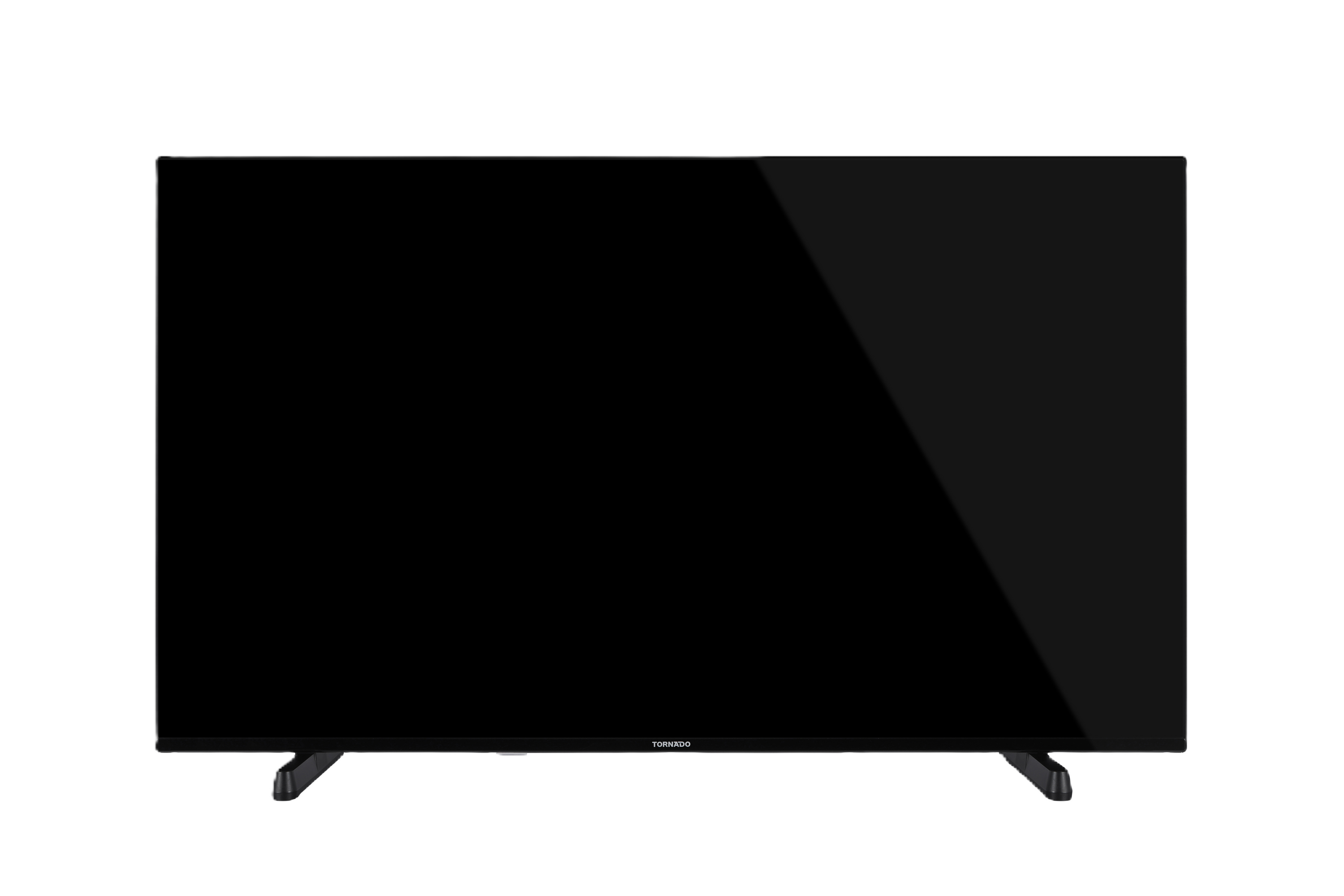 Tornado LINUX Smart TV 50 Zoll 4K Ultra HD, Rahmenlos, mit integriertem Receiver