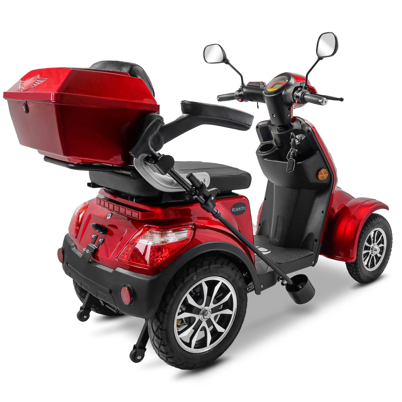 Rolektro E-Quad 25 V.3 Lithium, Rot, 25 kmh