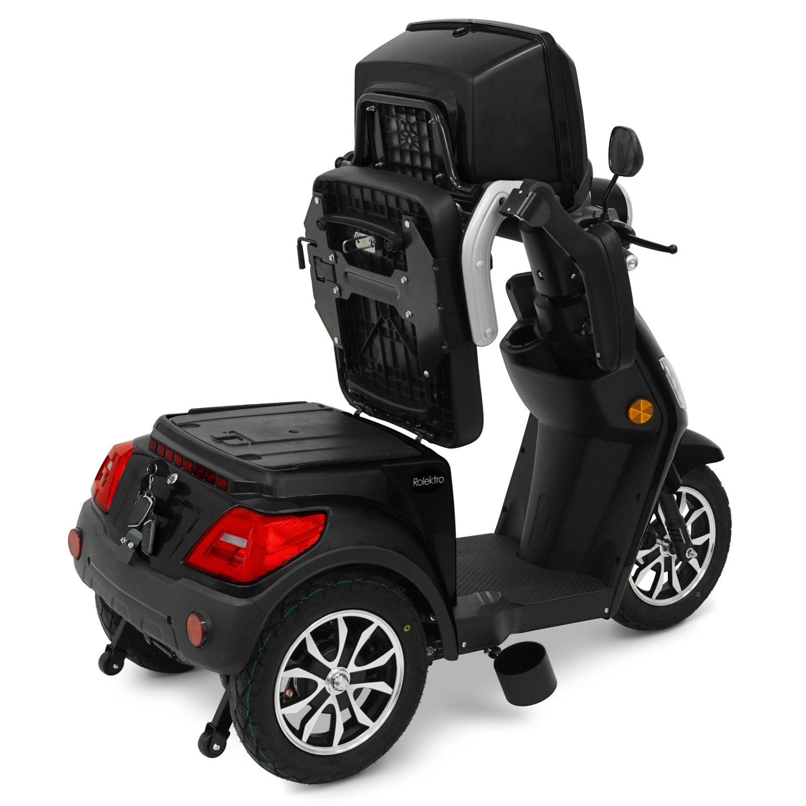 Rolektro E-Trike 25 V.2 Blei-Gel, R31, Schwarz, 25 kmh