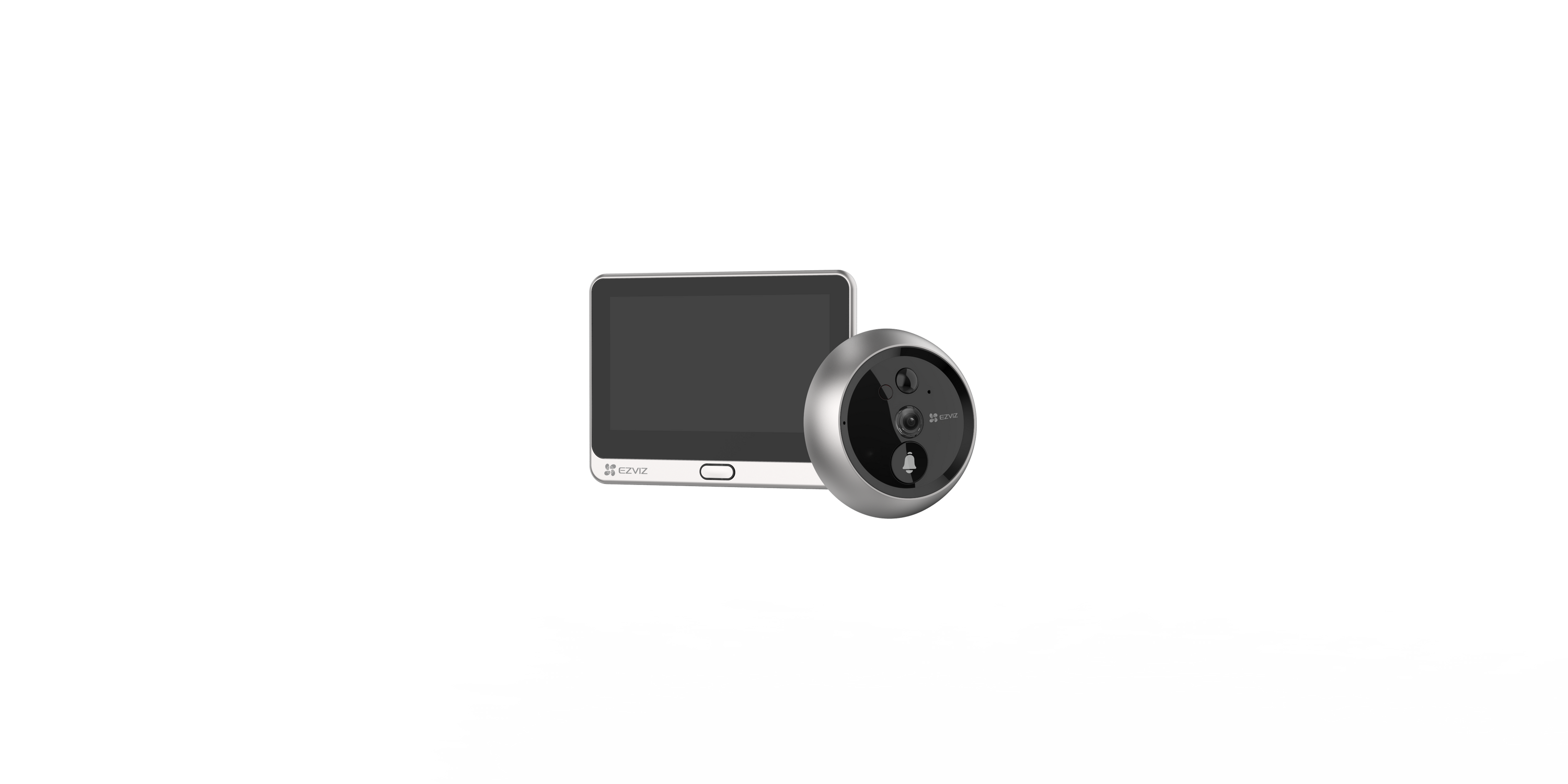 EZVIZ DP2C Türspionkamera, WLAN, Akku, App 155 Grad Winkel