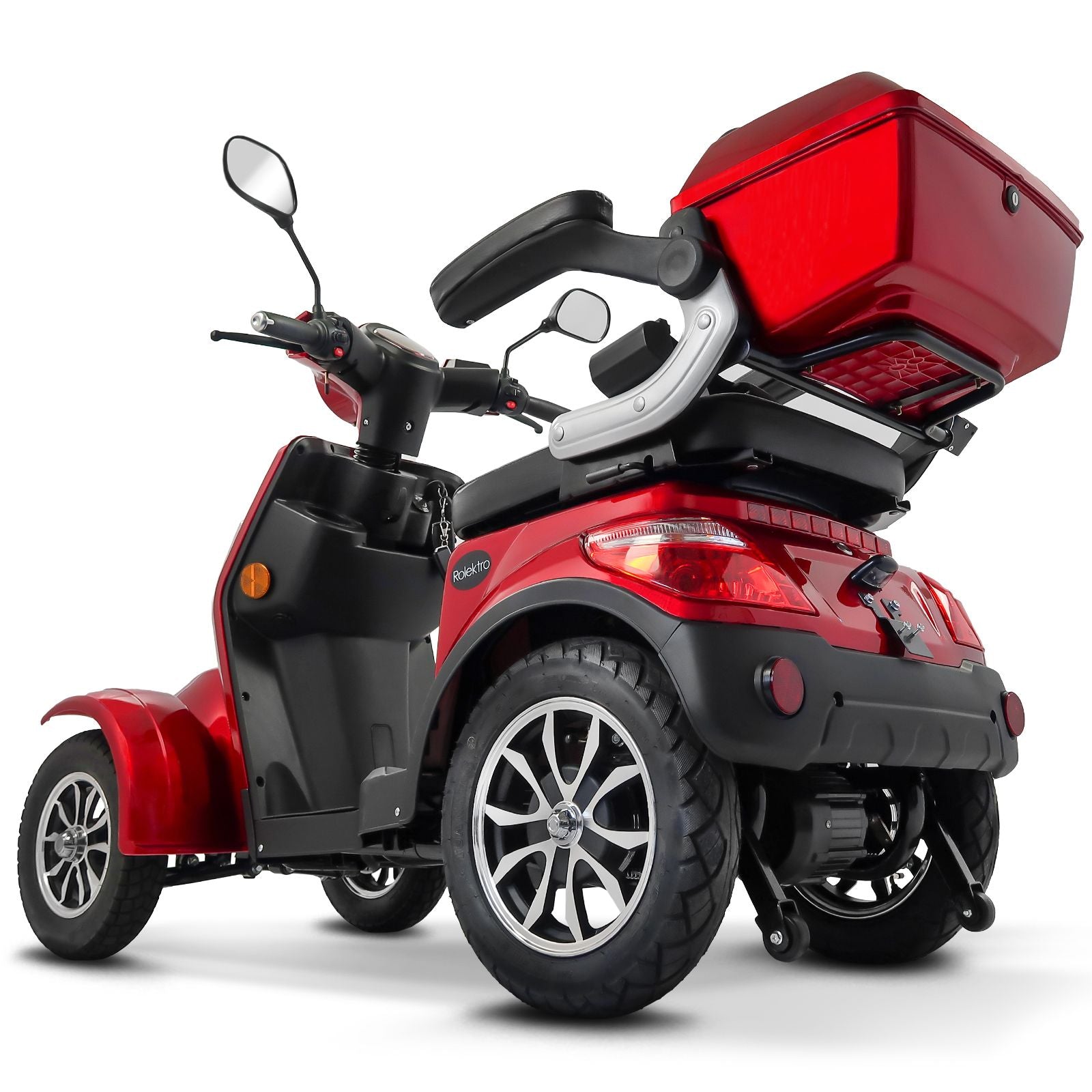 Rolektro E-Quad 25 V.3 Lithium, Rot, 25 kmh