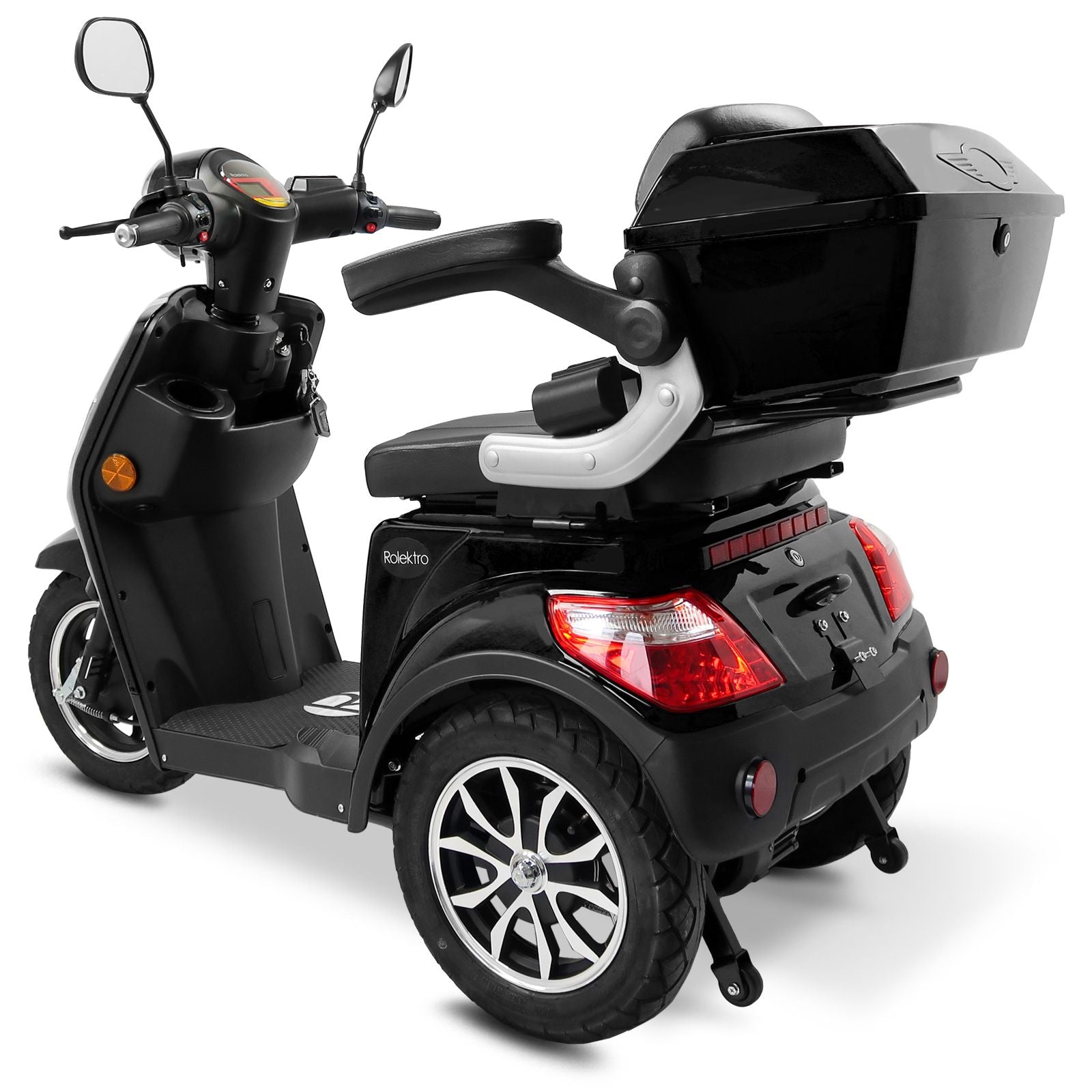 Rolektro E-Trike 25 V.3 Lithium, Schwarz, 25 kmh