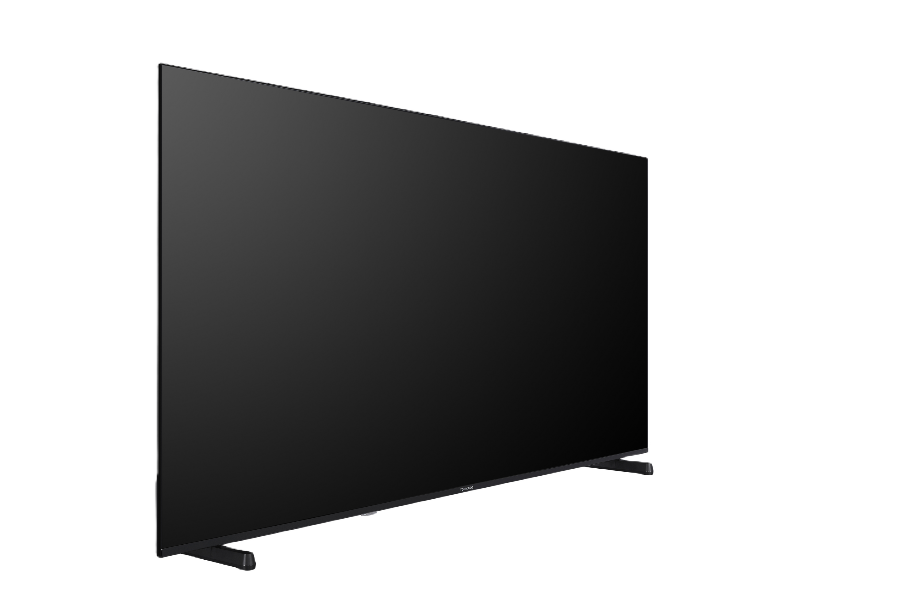 Tornado LINUX Smart TV 65 Zoll 4K Ultra HD, Rahmenlos, mit integriertem Receiver