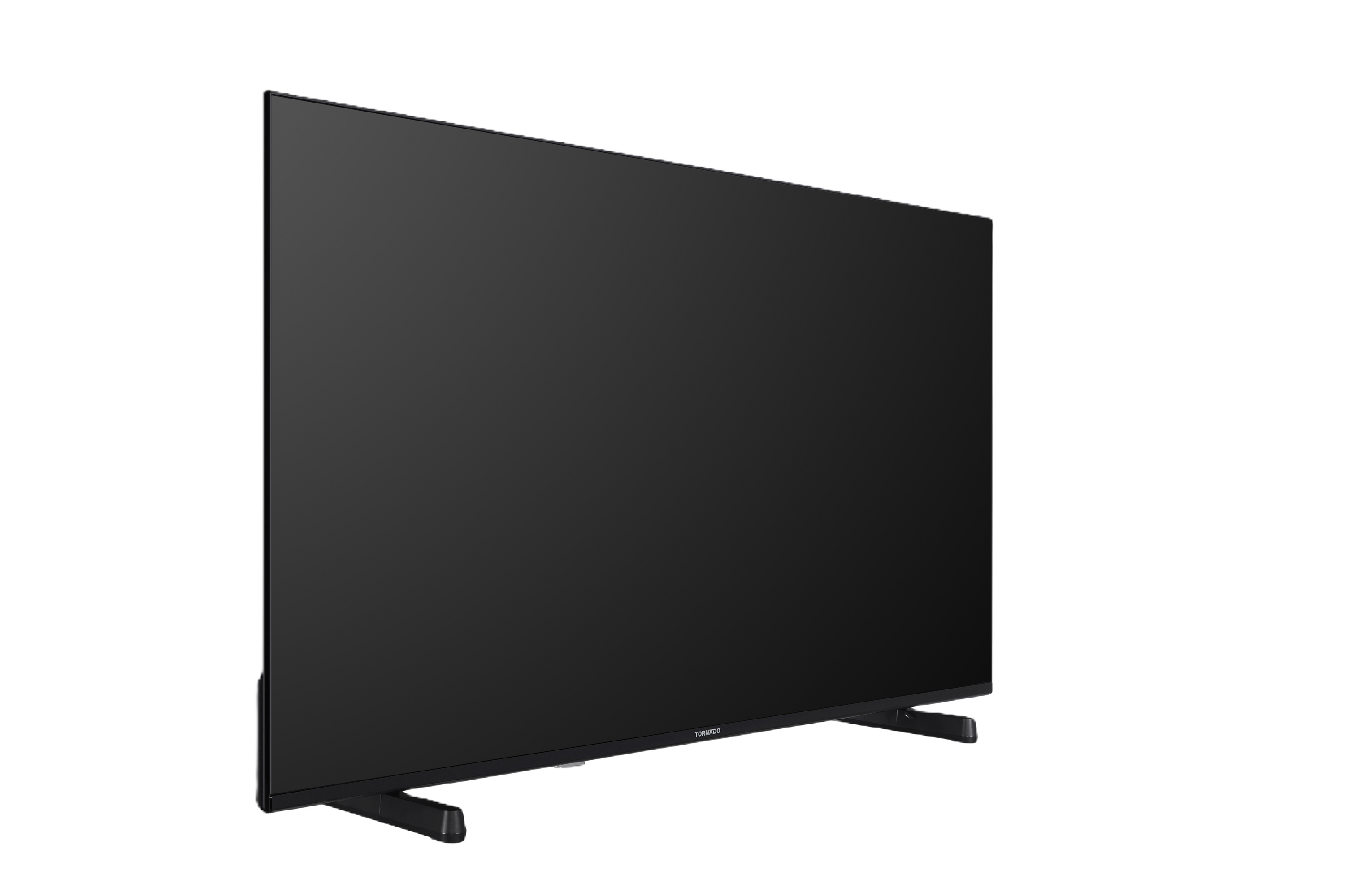Tornado LINUX Smart TV 50 Zoll 4K Ultra HD, Rahmenlos, mit integriertem Receiver