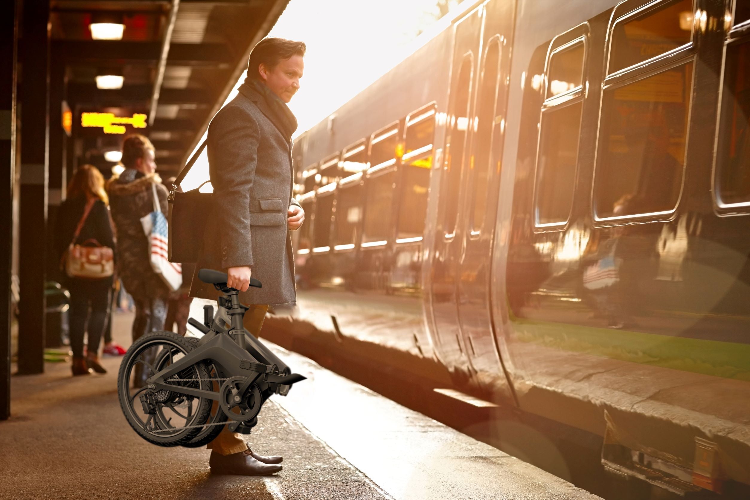 SachsenRad E-Folding Race Bike F11 MagPuma mit Transporttasche