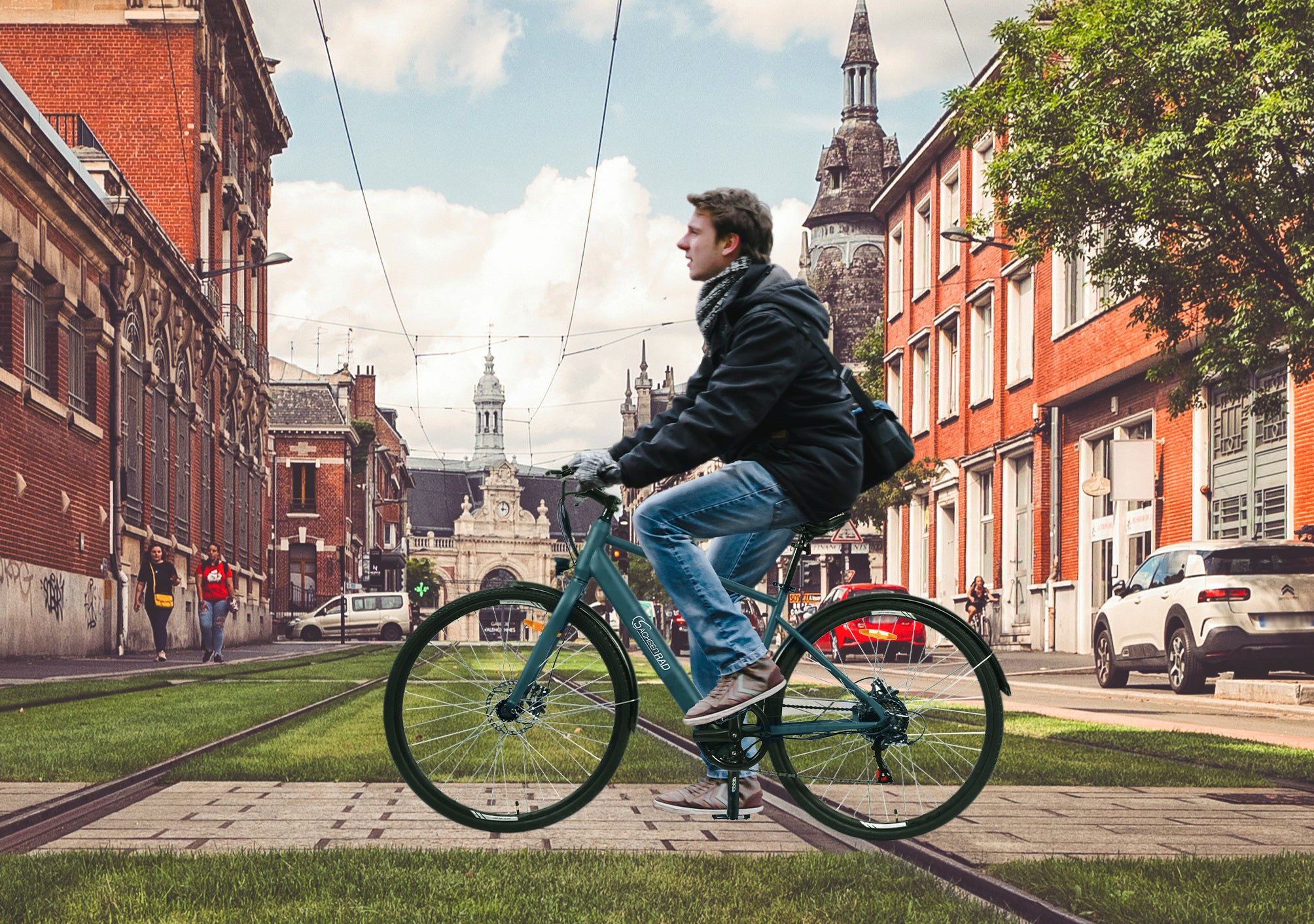 SachsenRad C3L City-E-Bike – Understatement trifft Technik