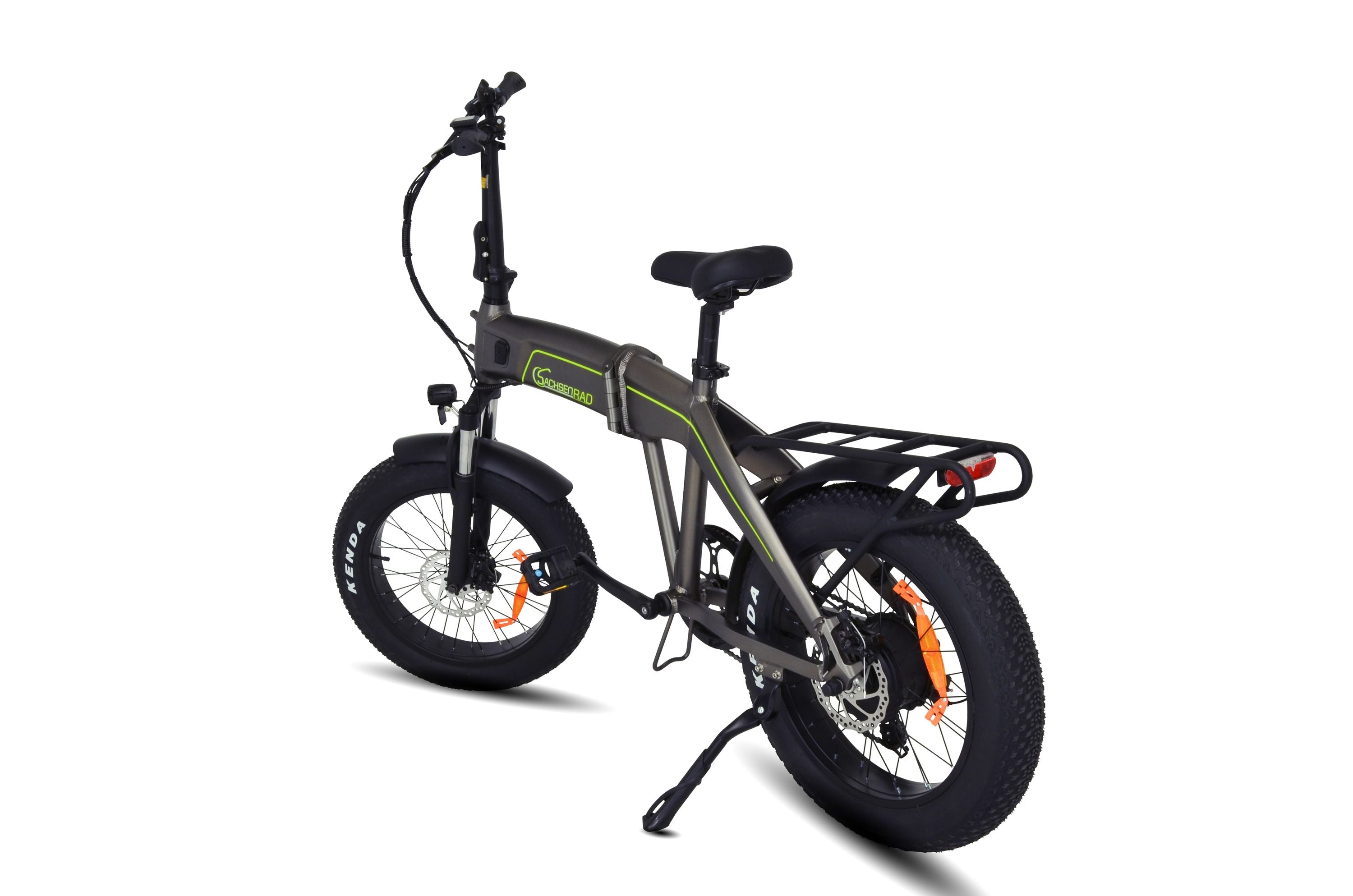 SachsenRad E-Folding Bike F6 Safari Fatbike, B-Ware
