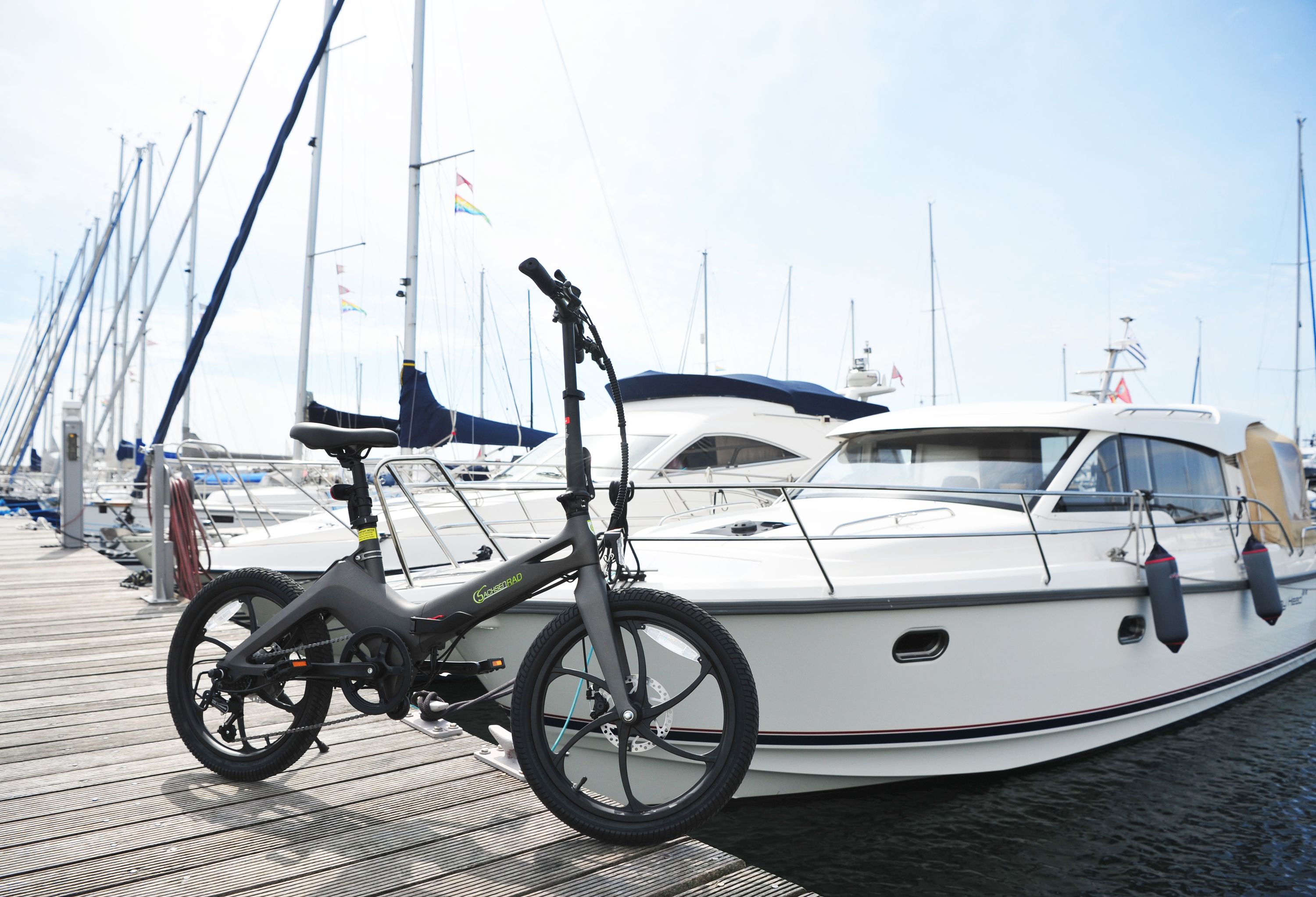 SachsenRad E-Folding Race Bike F11 MagPuma mit Transporttasche